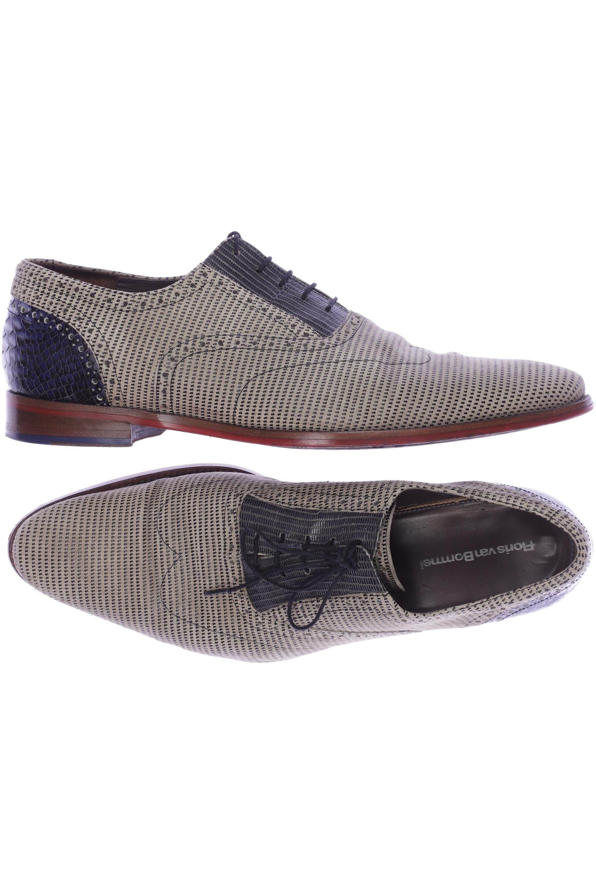 

Floris van Bommel Herren Halbschuh, beige, Gr. 10.5