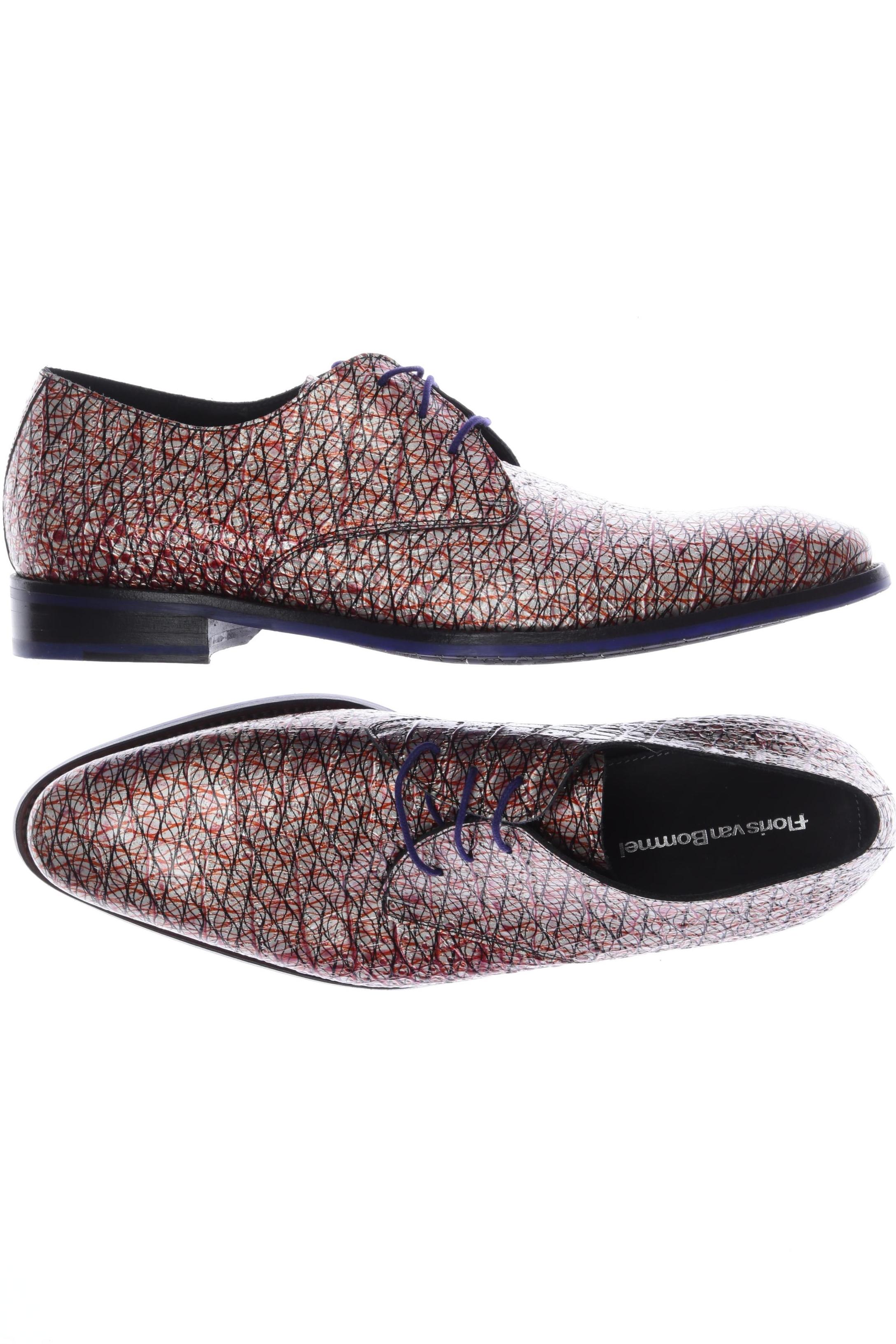 

Floris van Bommel Herren Halbschuh, rot, Gr. 7