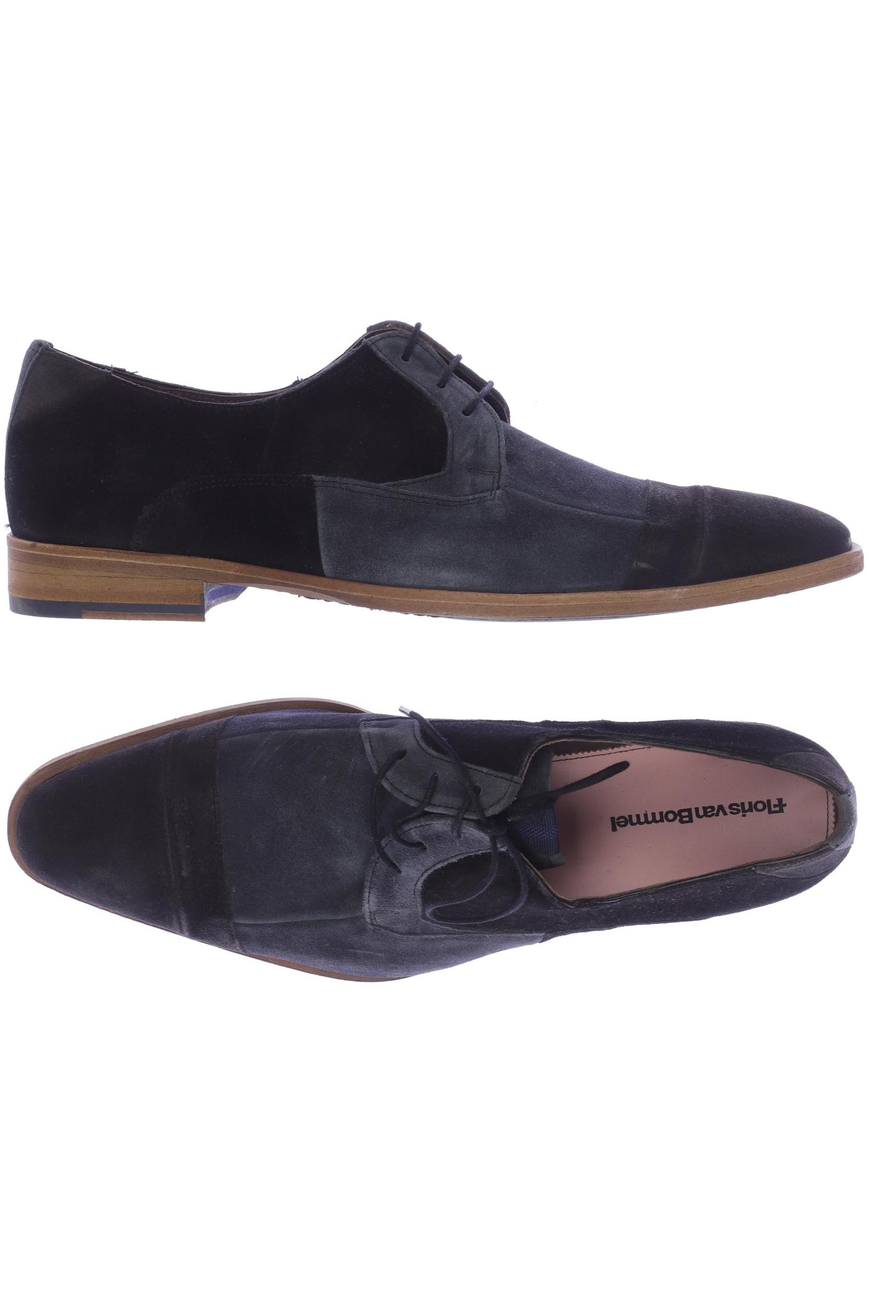 

Floris van Bommel Herren Halbschuh, schwarz, Gr. 9
