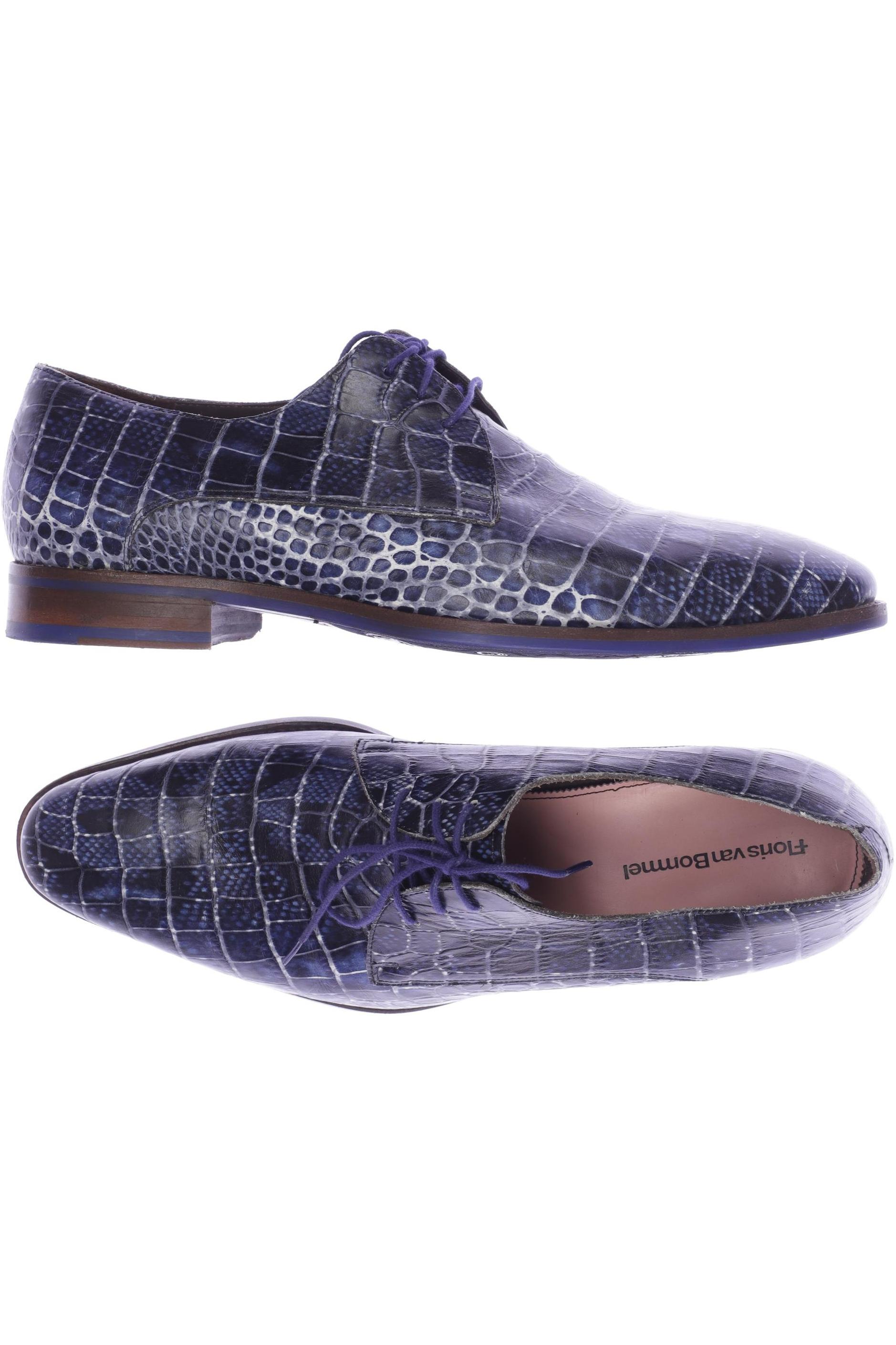 

Floris van Bommel Herren Halbschuh, blau, Gr. 8.5