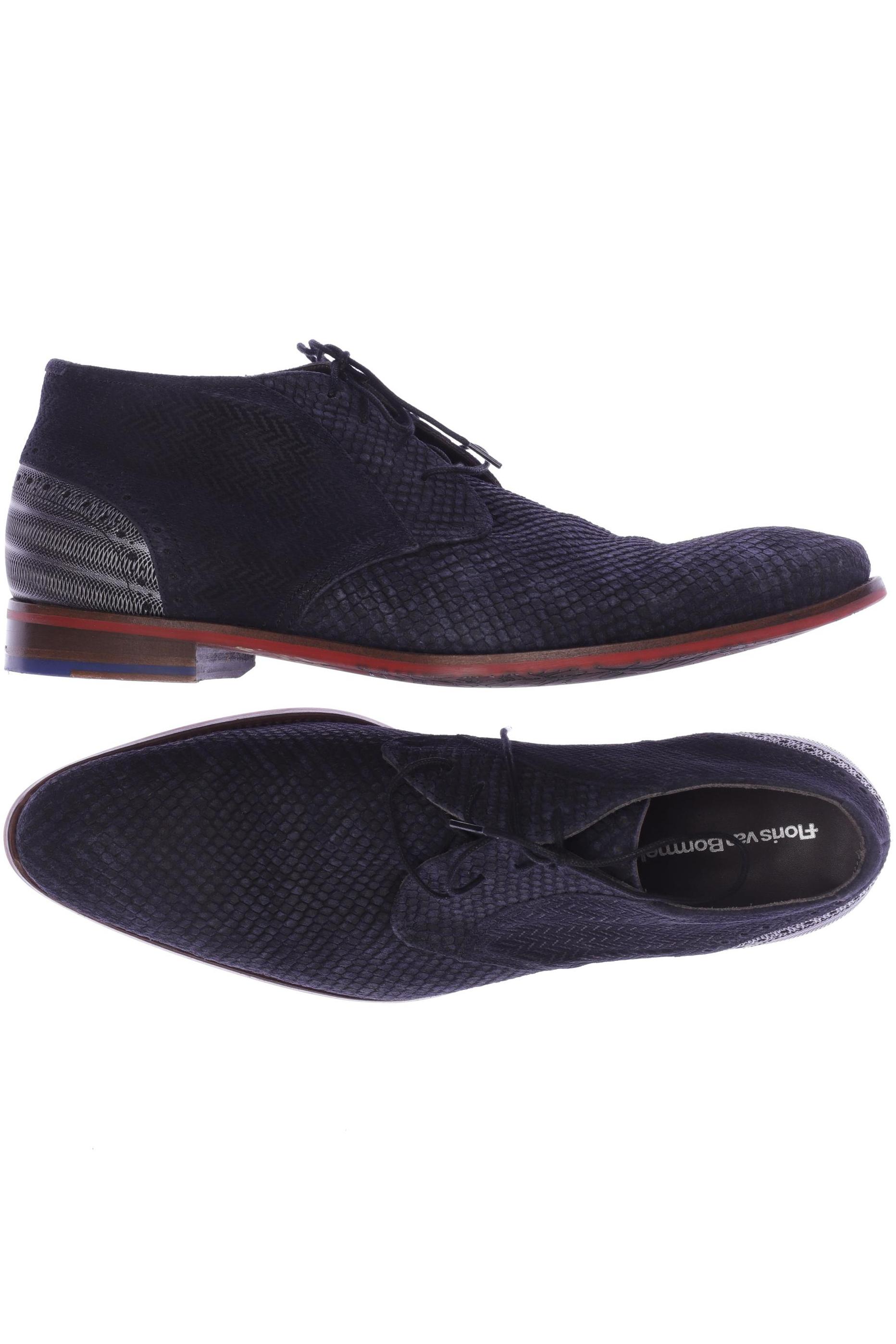 

Floris van Bommel Herren Halbschuh, marineblau, Gr. 10