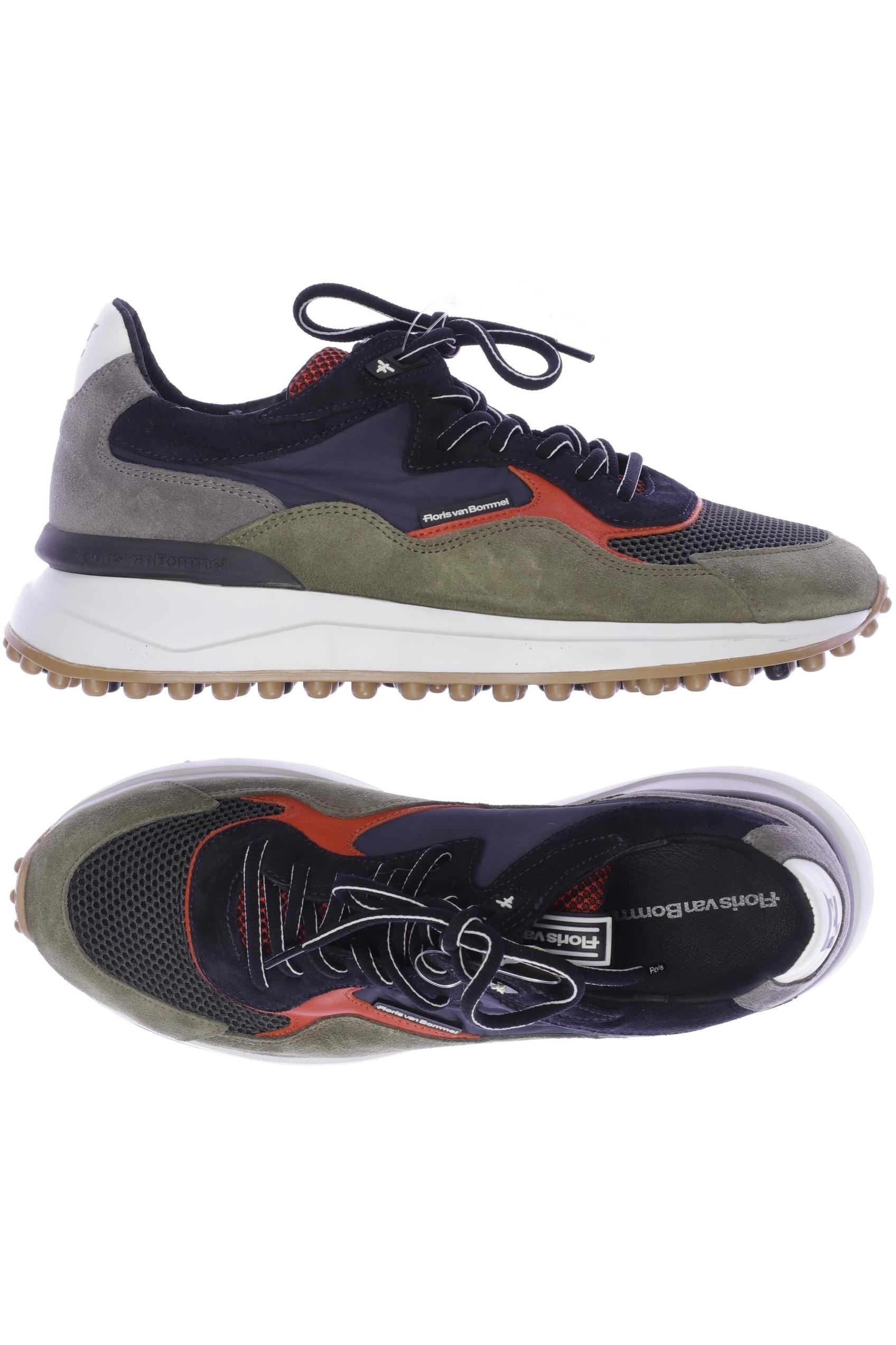 

Floris van Bommel Herren Halbschuh, grün, Gr. 8
