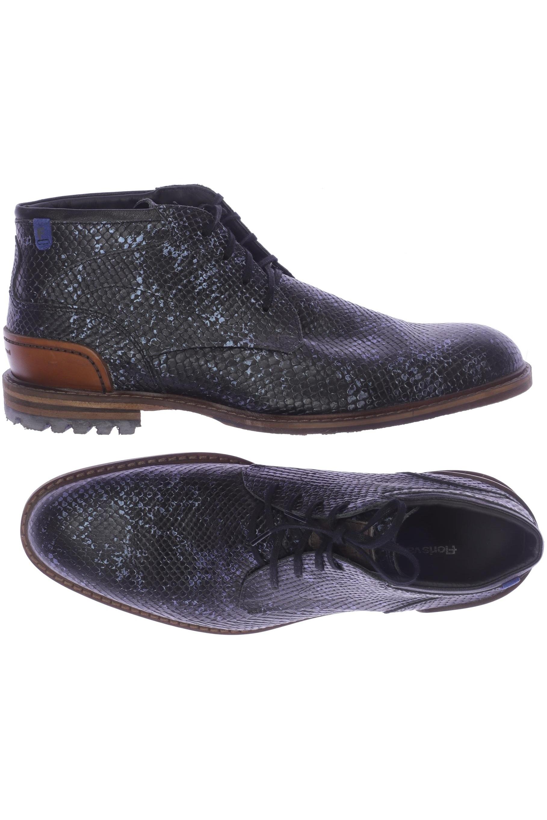 

Floris van Bommel Herren Halbschuh, marineblau, Gr. 9