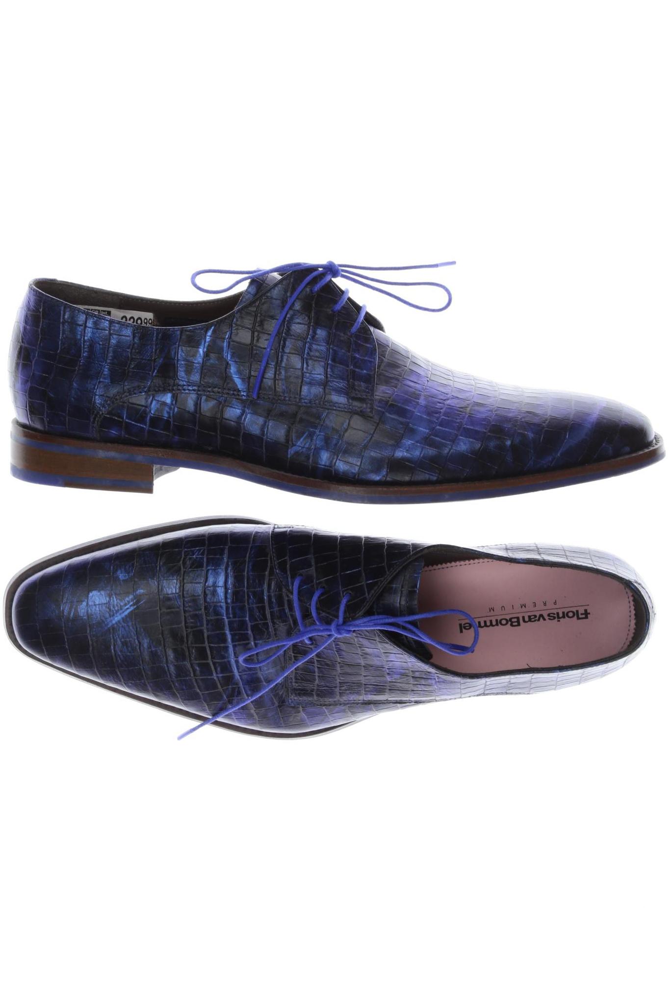 

Floris van Bommel Herren Halbschuh, marineblau, Gr. 9.5