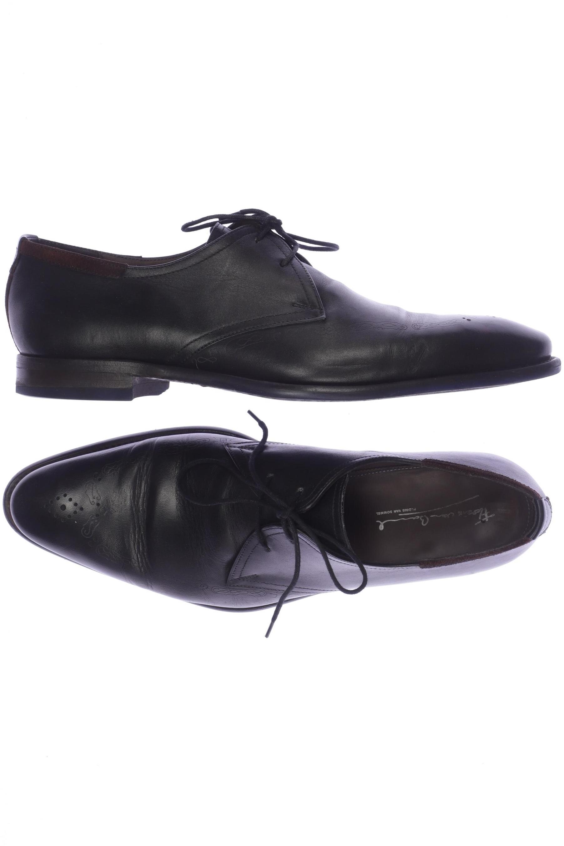 

Floris van Bommel Herren Halbschuh, schwarz, Gr. 9