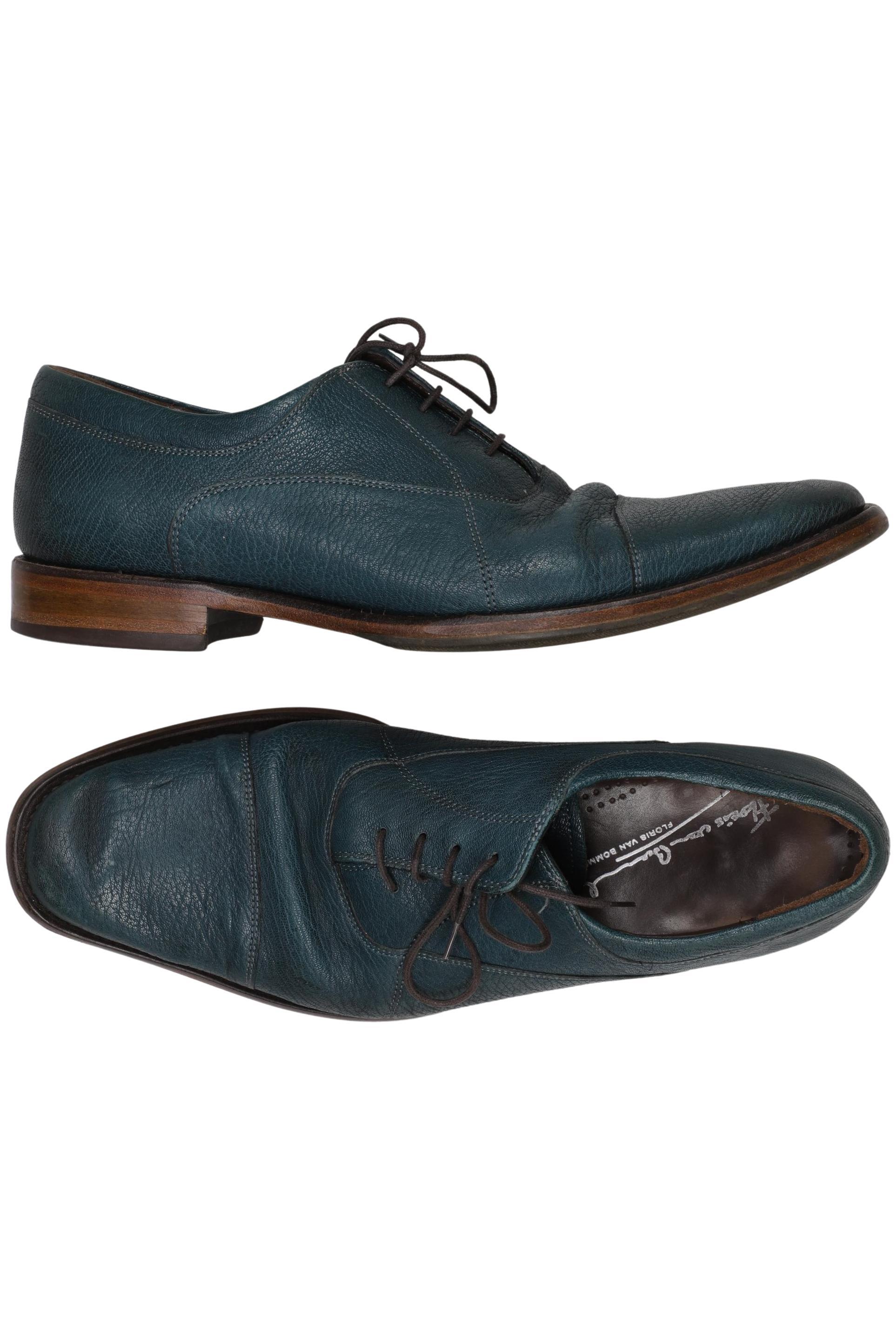 Thumbnail - Floris van Bommel Herren Halbschuh, türkis, Gr. 8.5