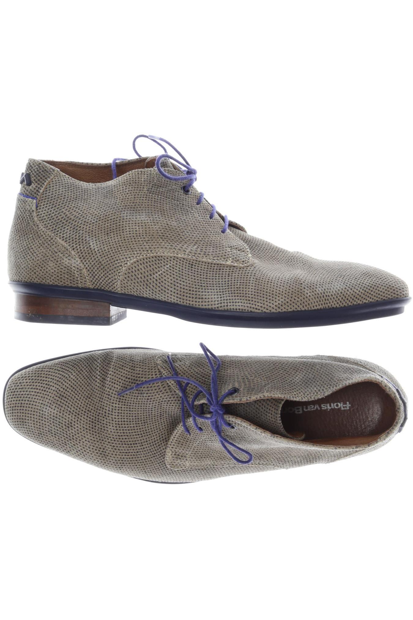

Floris van Bommel Herren Halbschuh, beige, Gr. 7