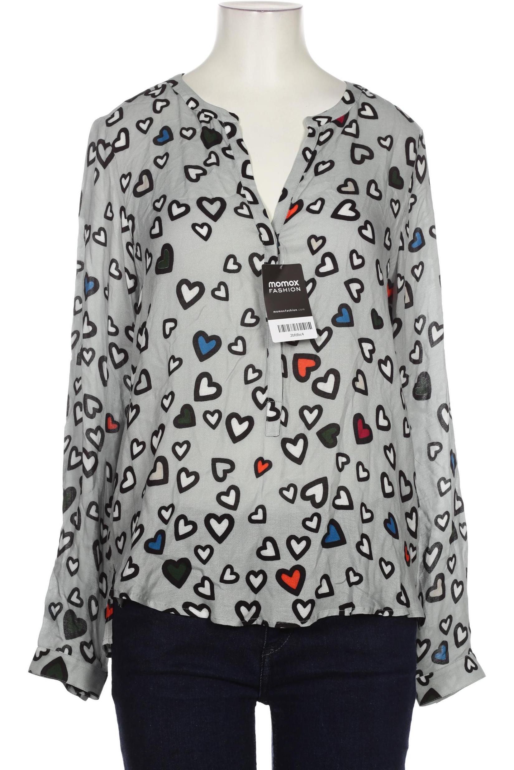 

flowers for friends Damen Bluse, grau, Gr. 36