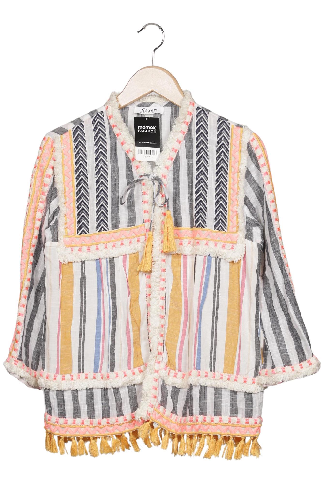 

flowers for friends Damen Strickjacke, mehrfarbig, Gr. 34