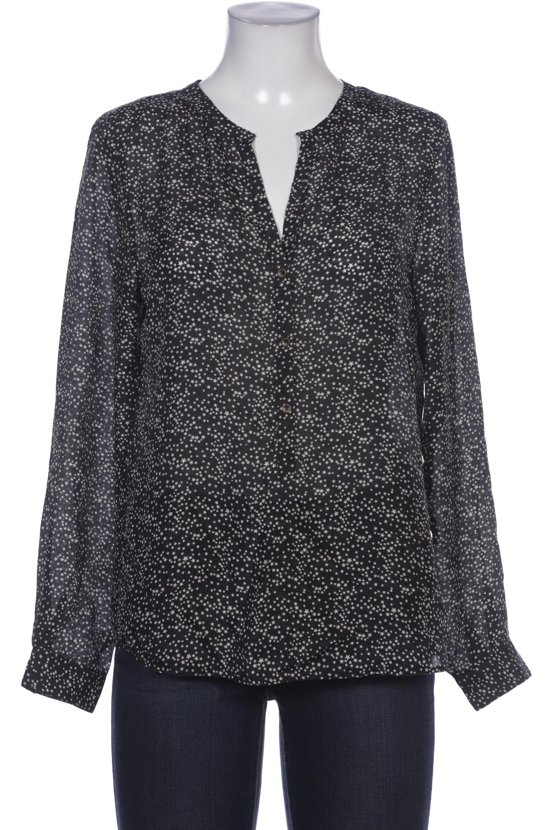 

flowers for friends Damen Bluse, schwarz, Gr. 38