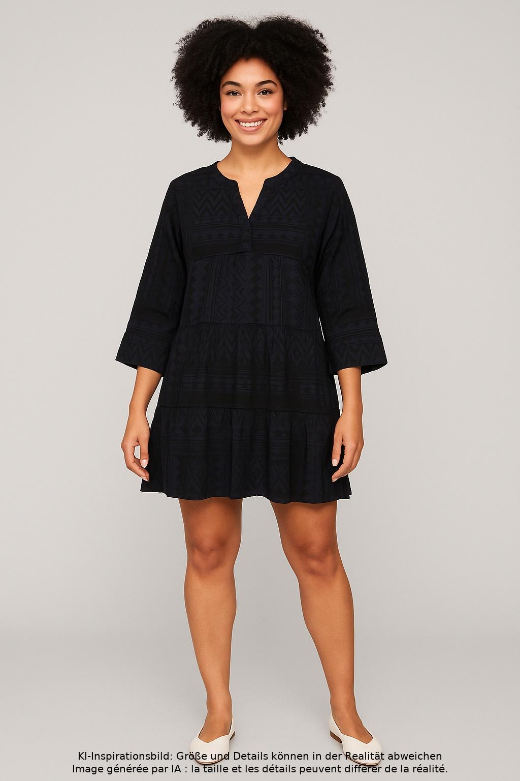 

flowers for friends Damen Kleid, marineblau, Gr. 42