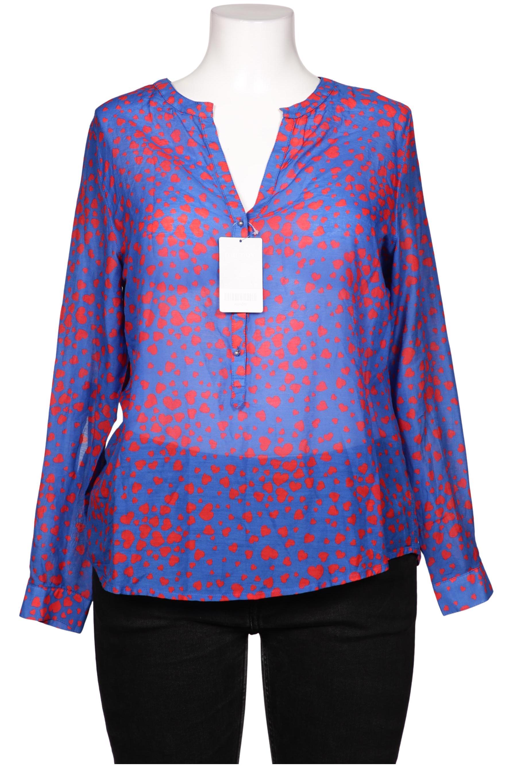 

flowers for friends Damen Bluse, marineblau, Gr. 42