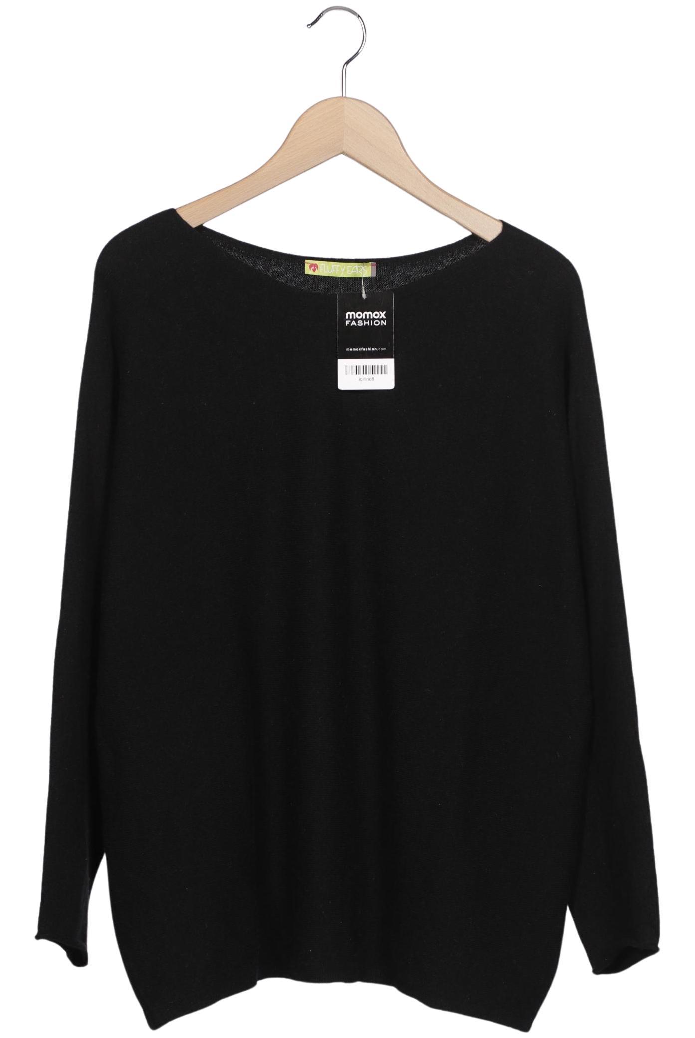 

Fluffy Ears by Peter Hahn Damen Pullover, schwarz, Gr. 48