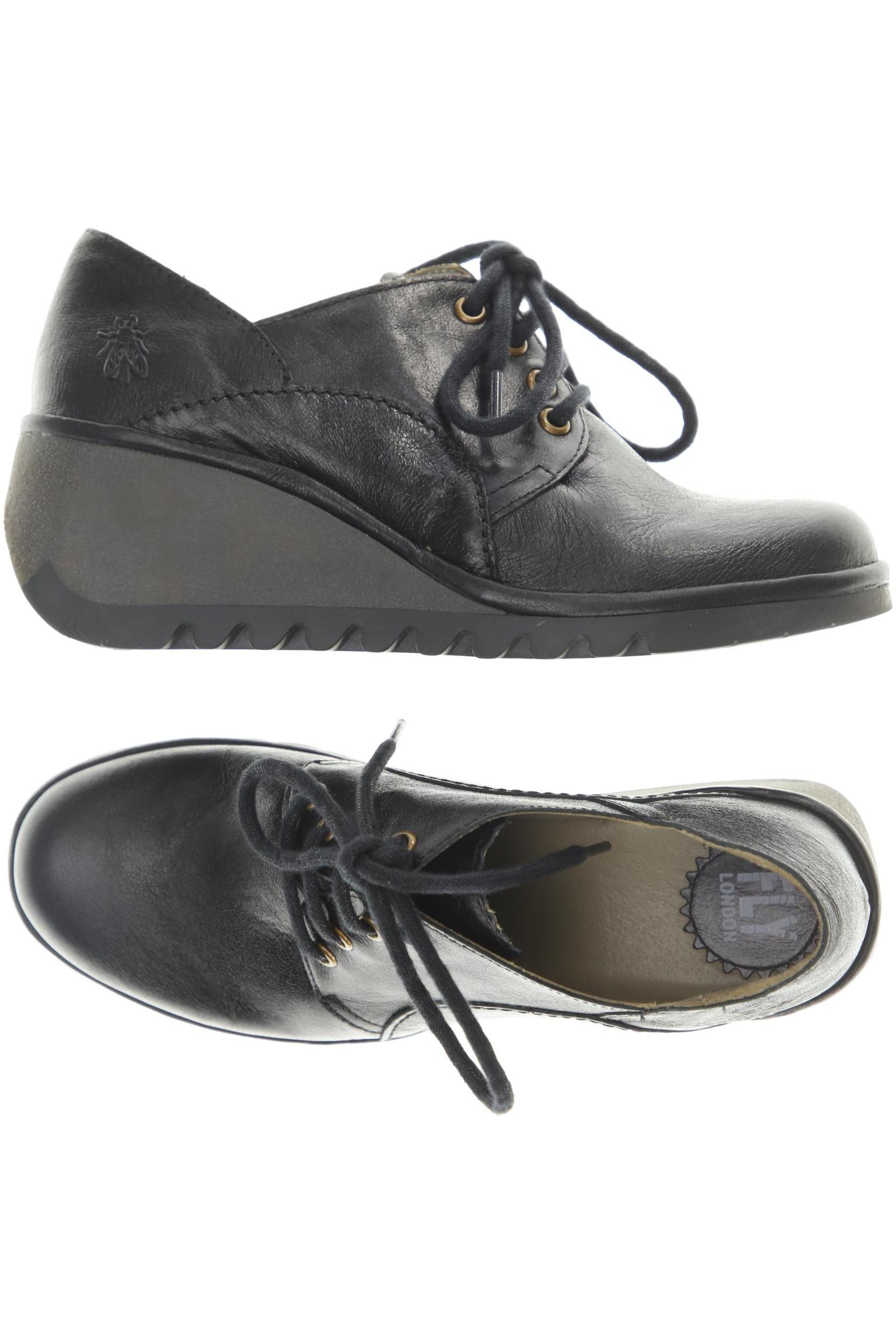 

Fly London Damen Halbschuh, schwarz, Gr. 38