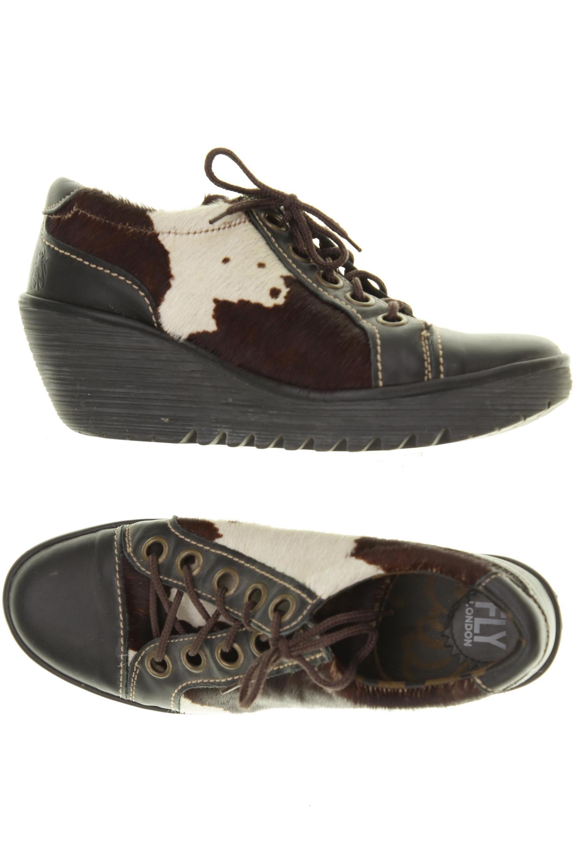 

Fly London Damen Halbschuh, schwarz, Gr. 41