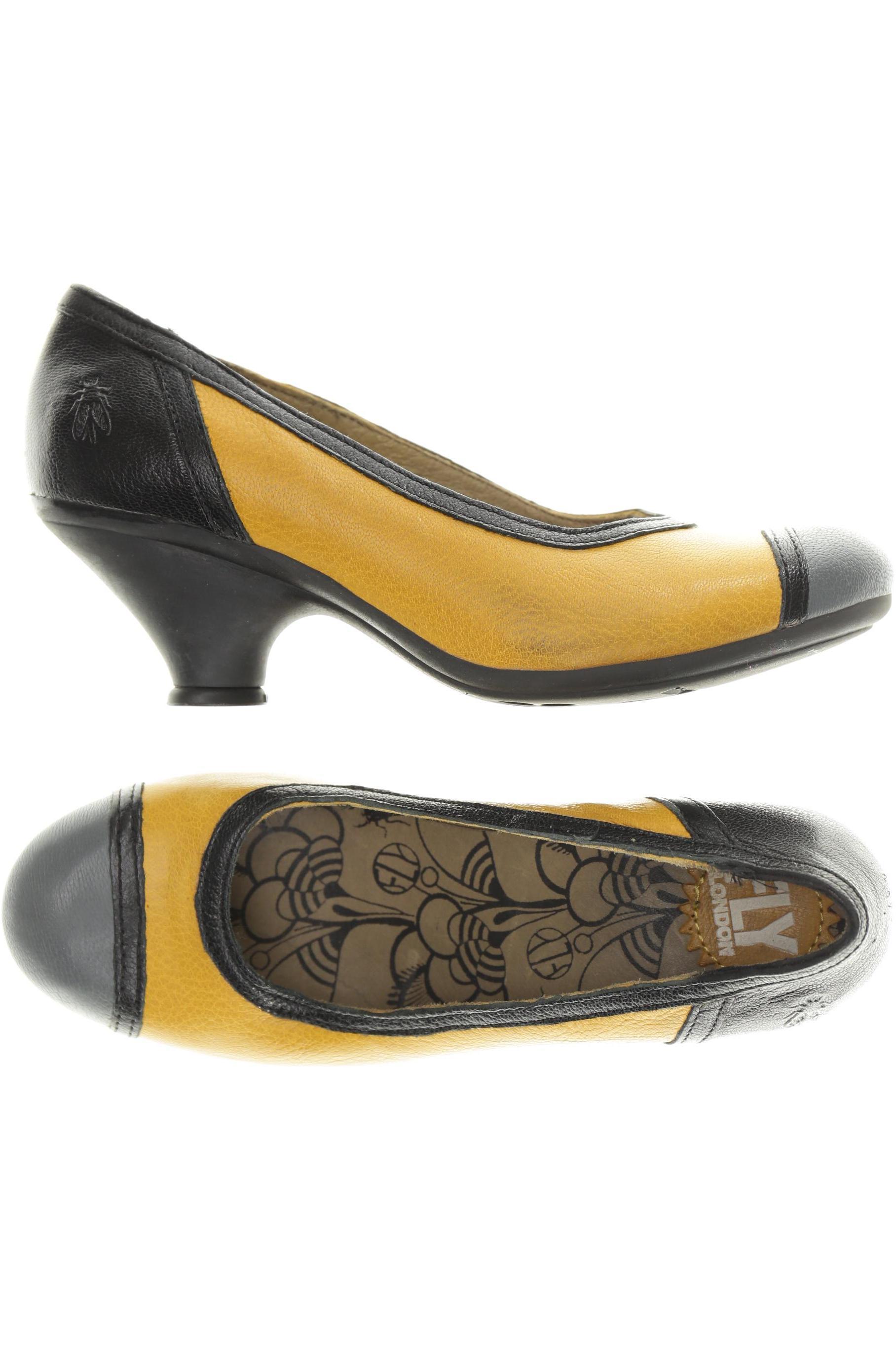 

Fly London Damen Pumps, gelb, Gr. 36