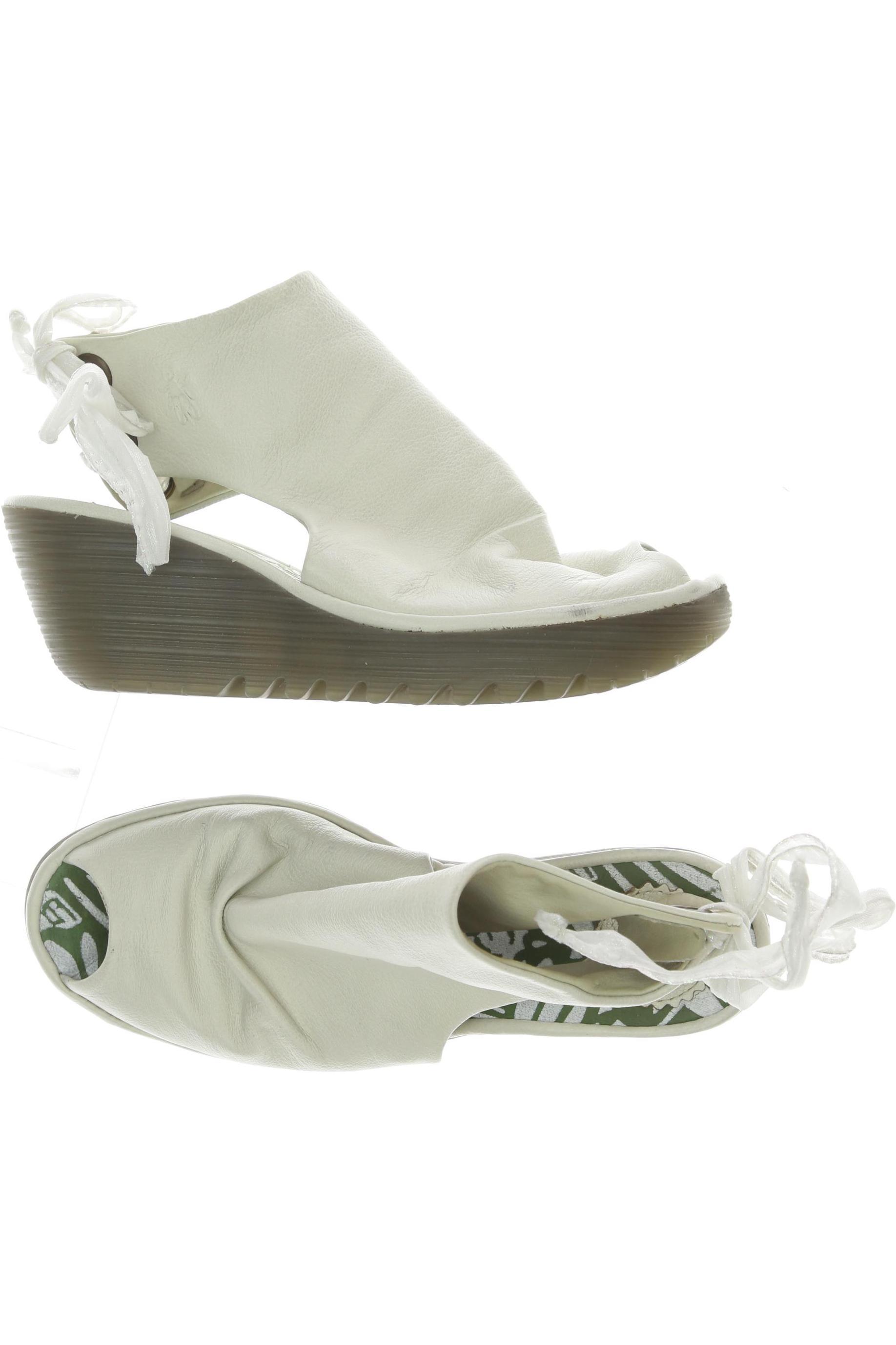 

Fly London Damen Sandale, weiß, Gr. 37