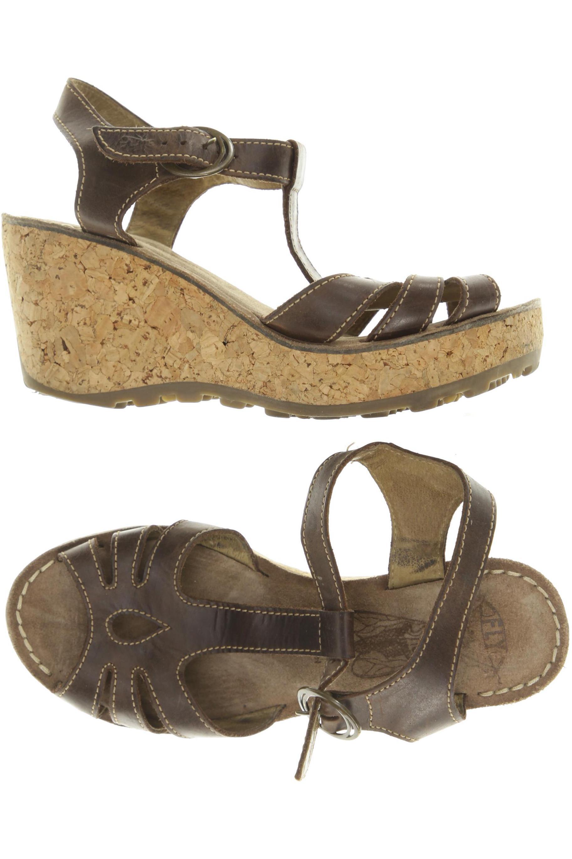 

Fly London Damen Sandale, braun, Gr. 38