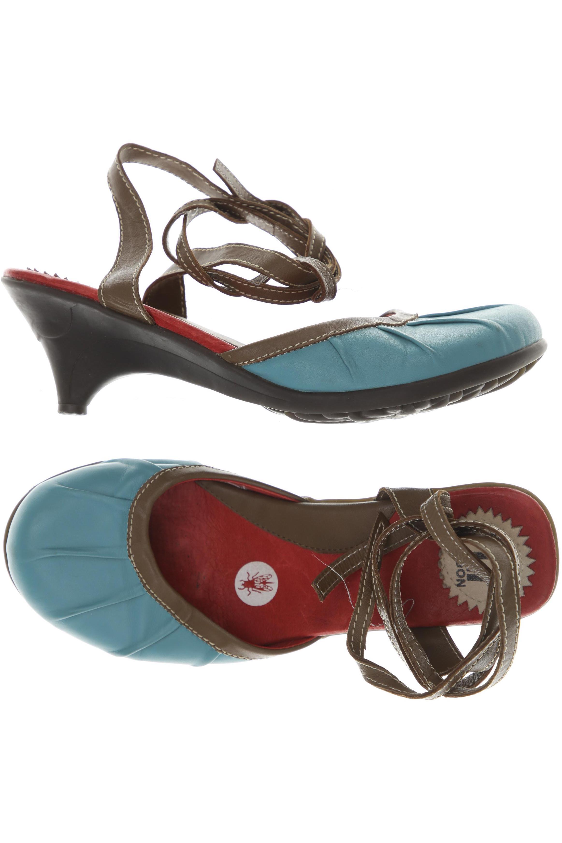 

Fly London Damen Sandale, türkis, Gr. 40