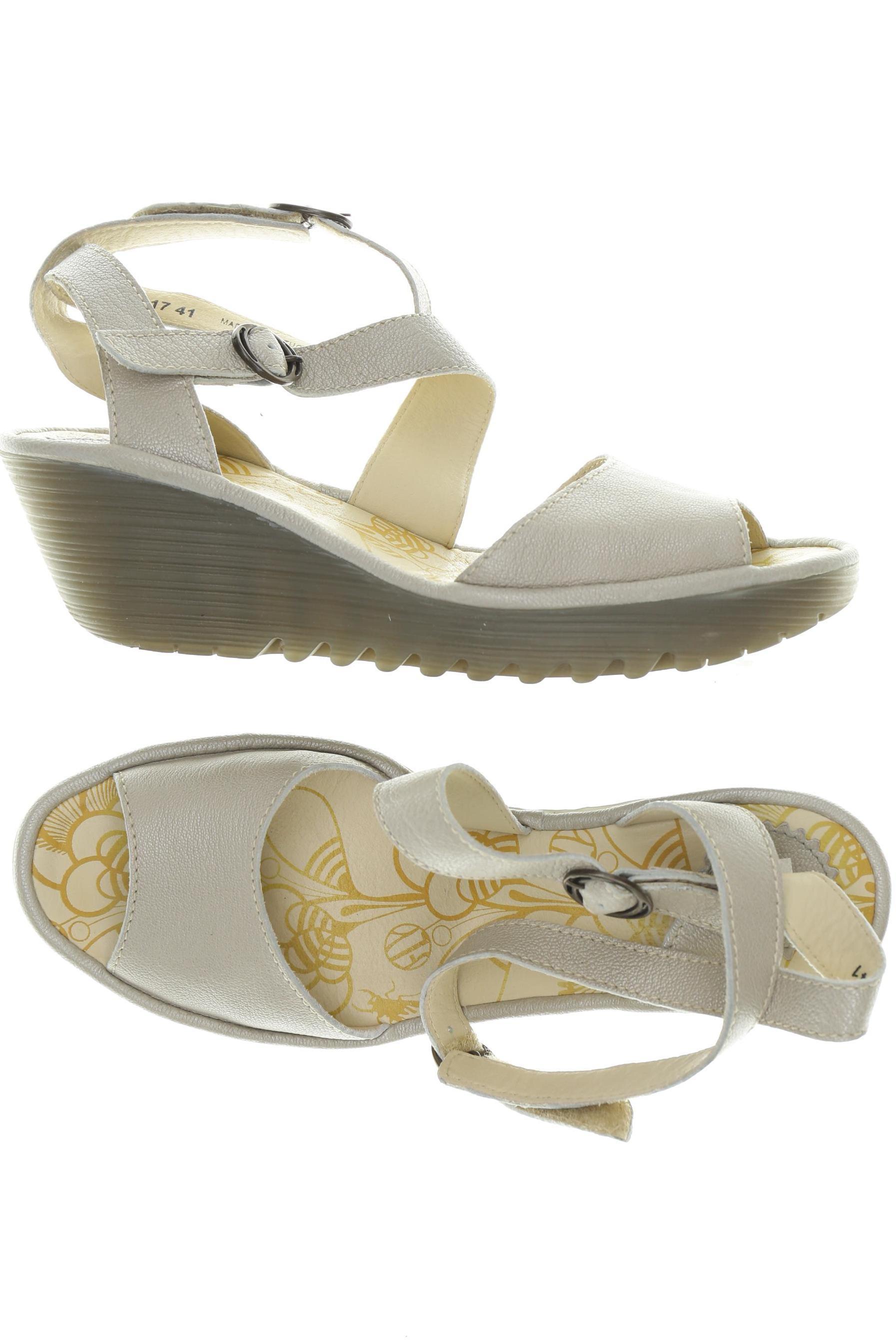 

Fly London Damen Sandale, beige, Gr. 41