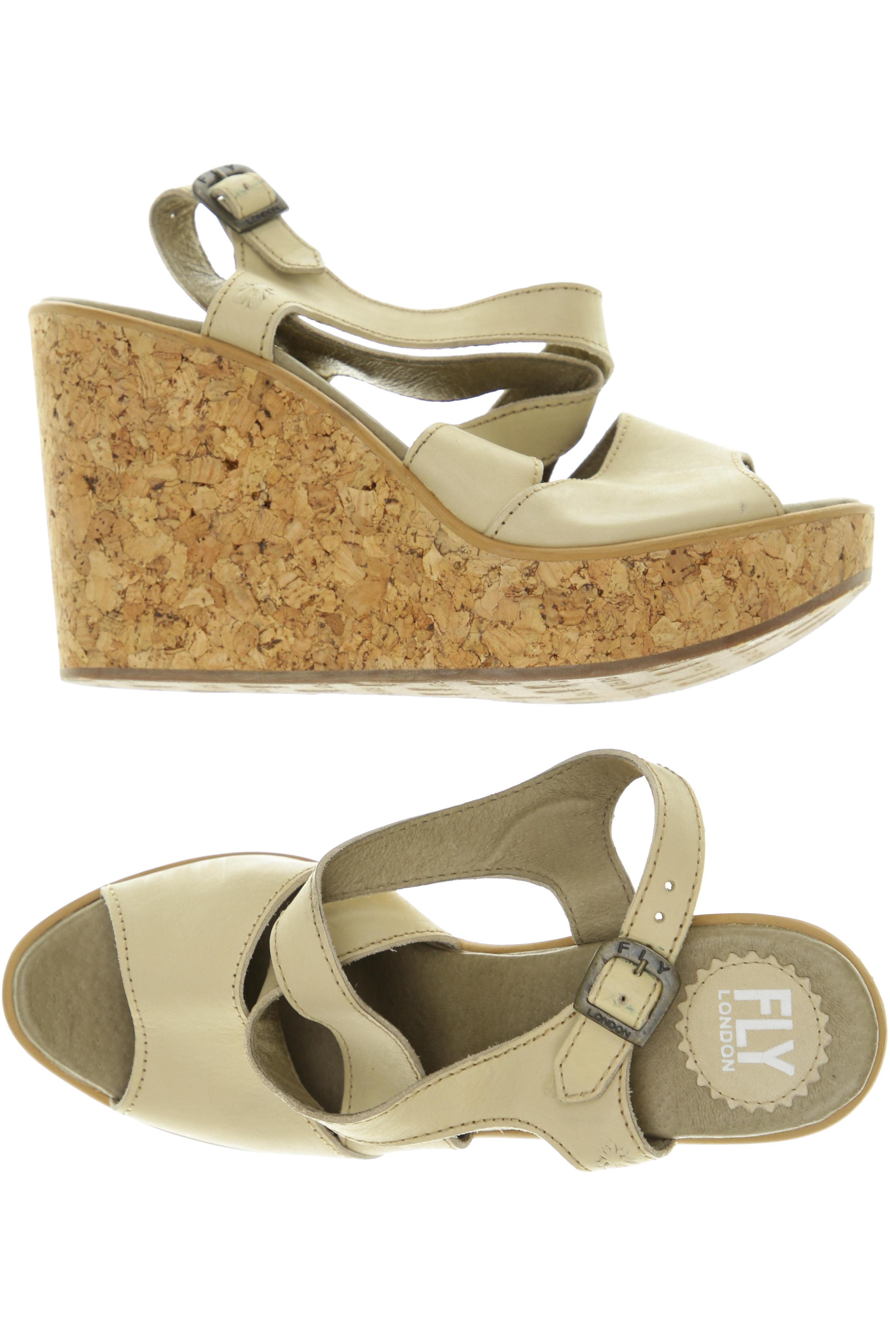 

Fly London Damen Sandale, beige, Gr. 39
