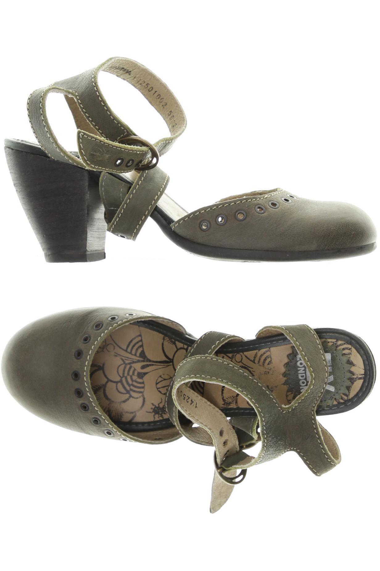 

Fly London Damen Sandale, grün, Gr. 37