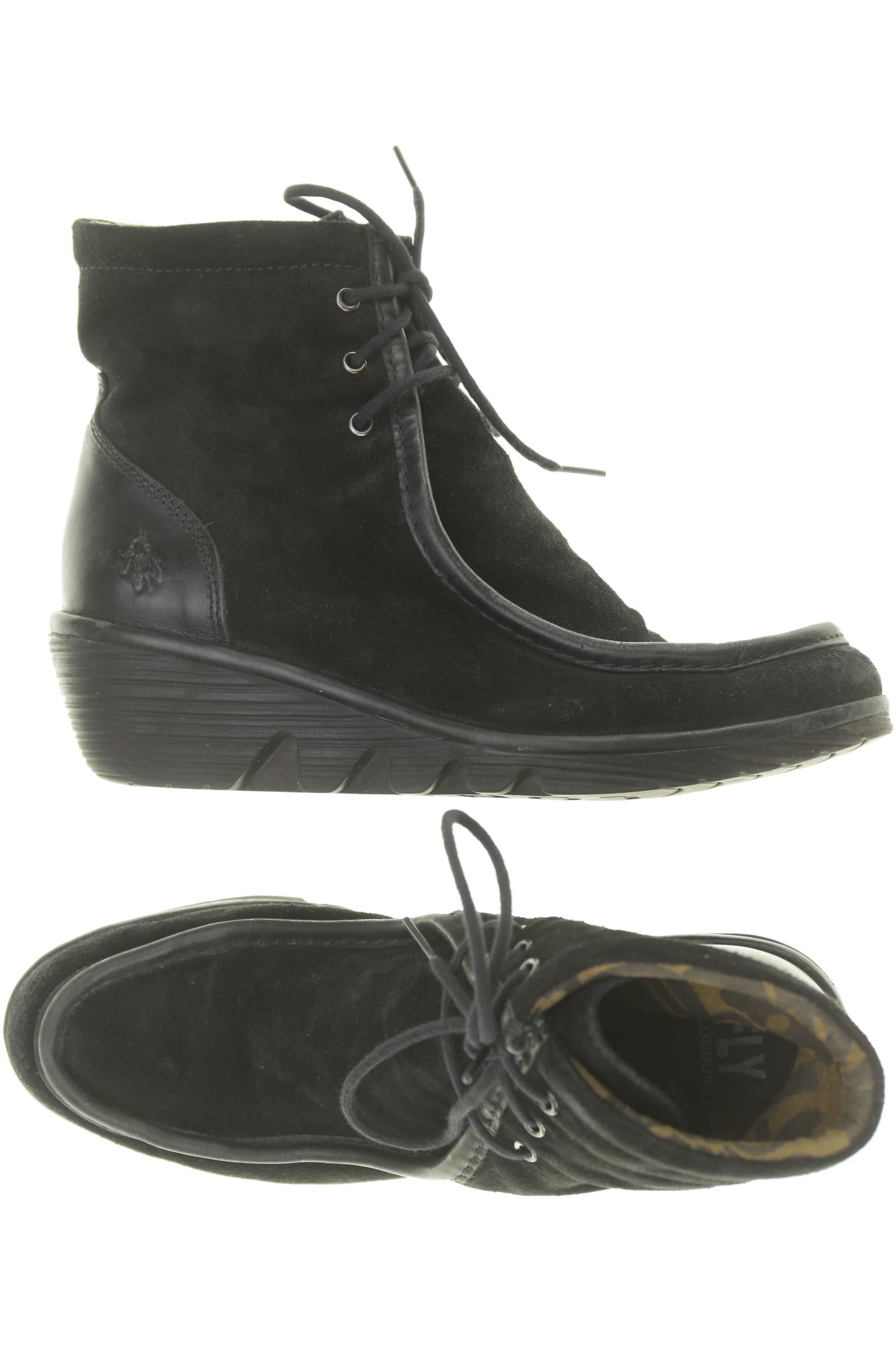 

Fly London Damen Stiefelette, schwarz, Gr. 39