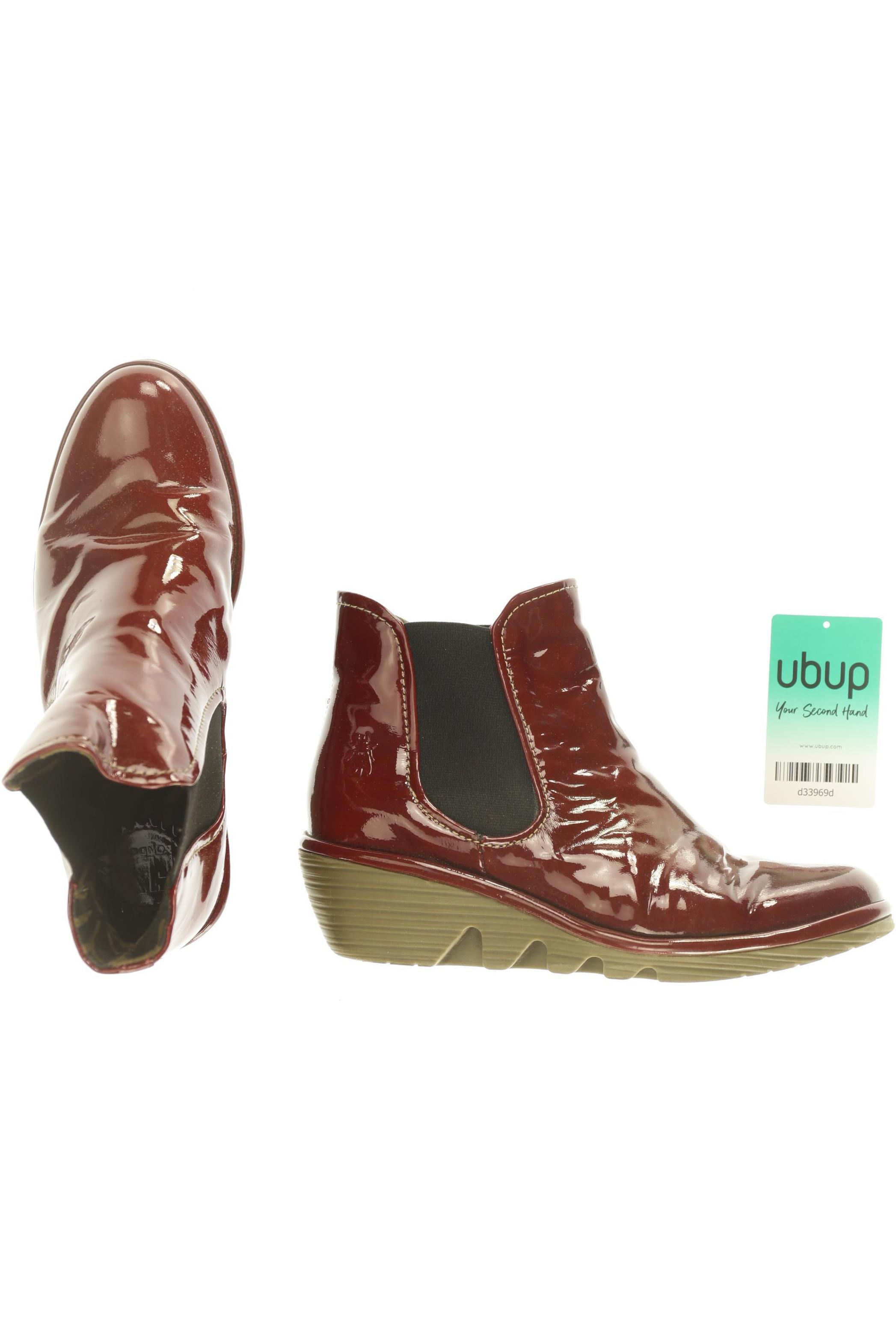 

Fly London Damen Stiefelette, rot, Gr. 37