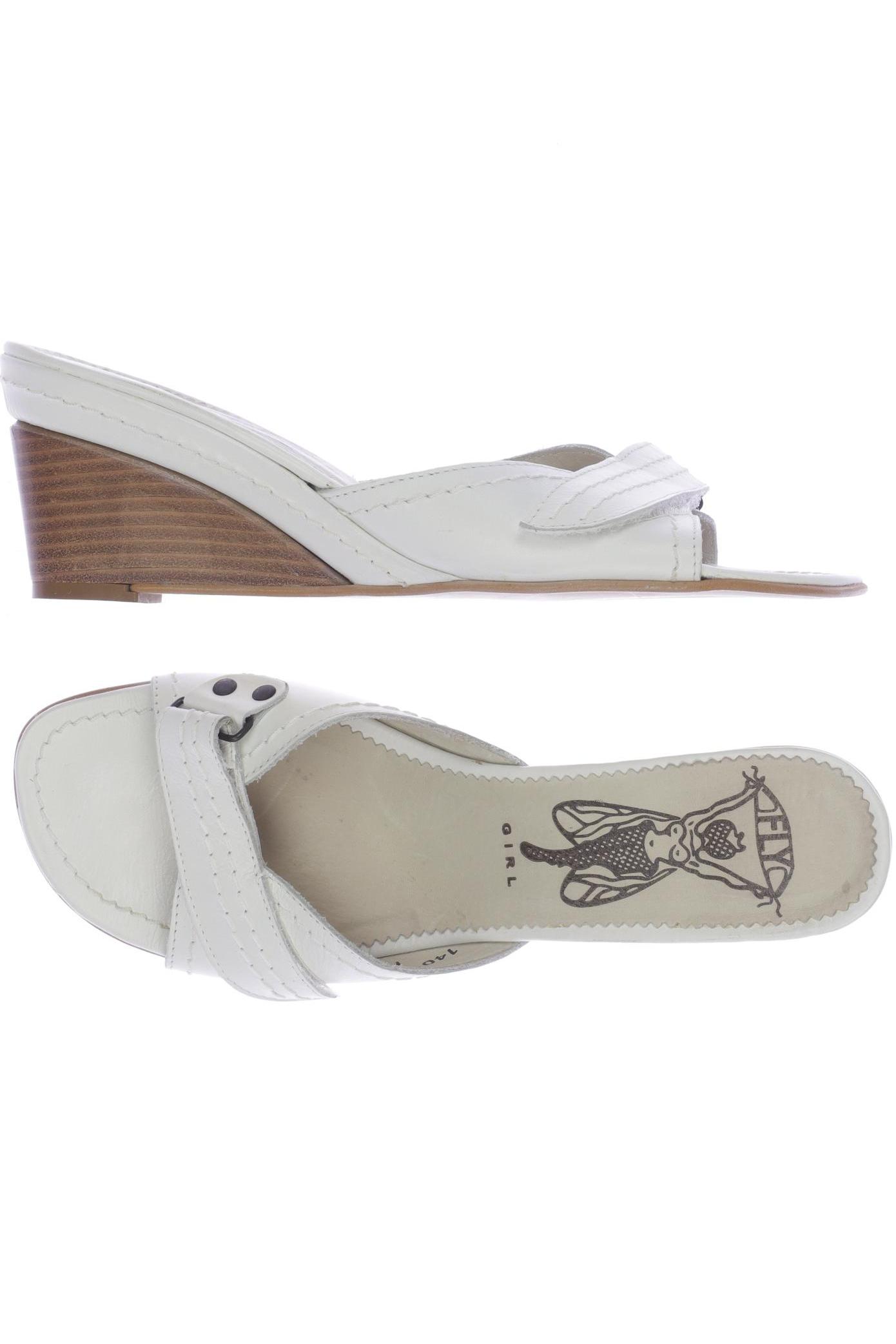 

Fly London Damen Sandale, weiß, Gr. 39