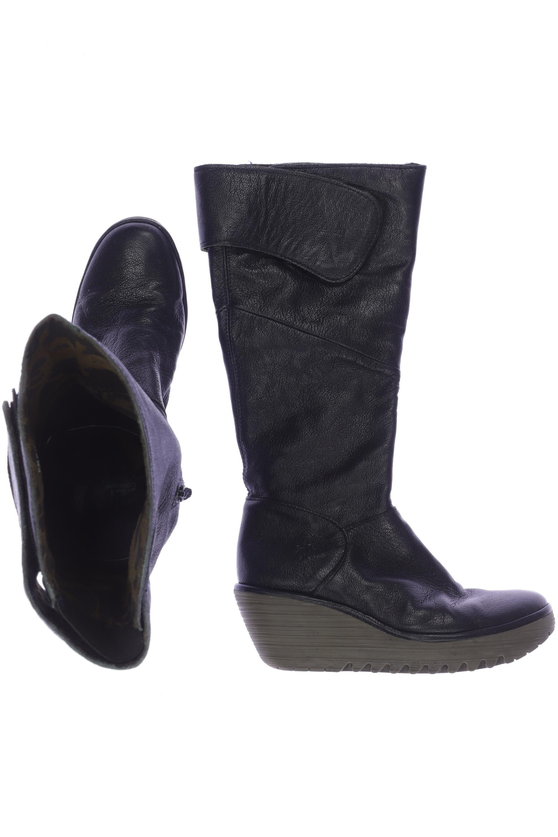 

Fly London Damen Stiefel, marineblau, Gr. 38