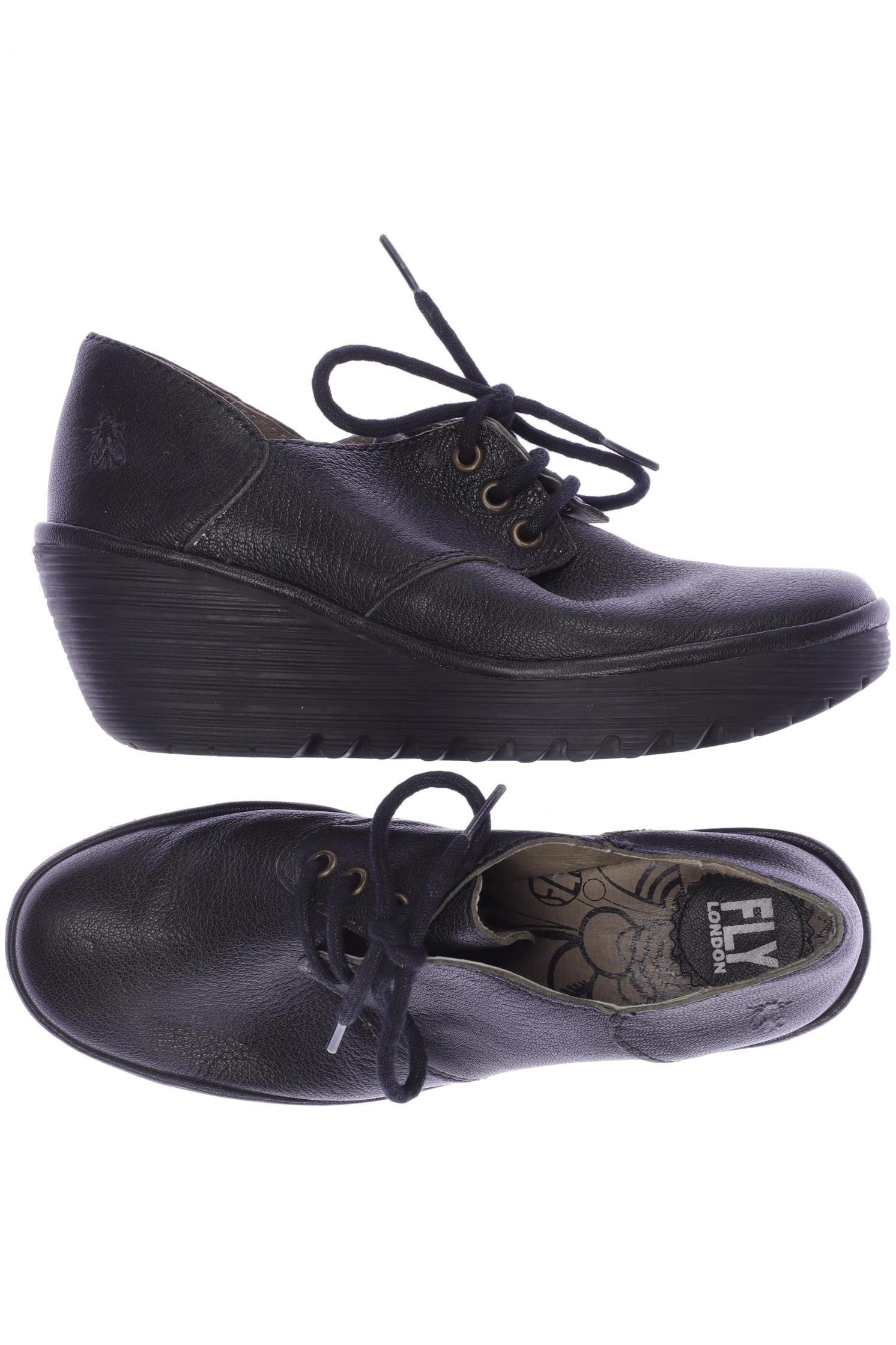 

Fly London Damen Halbschuh, schwarz, Gr. 39