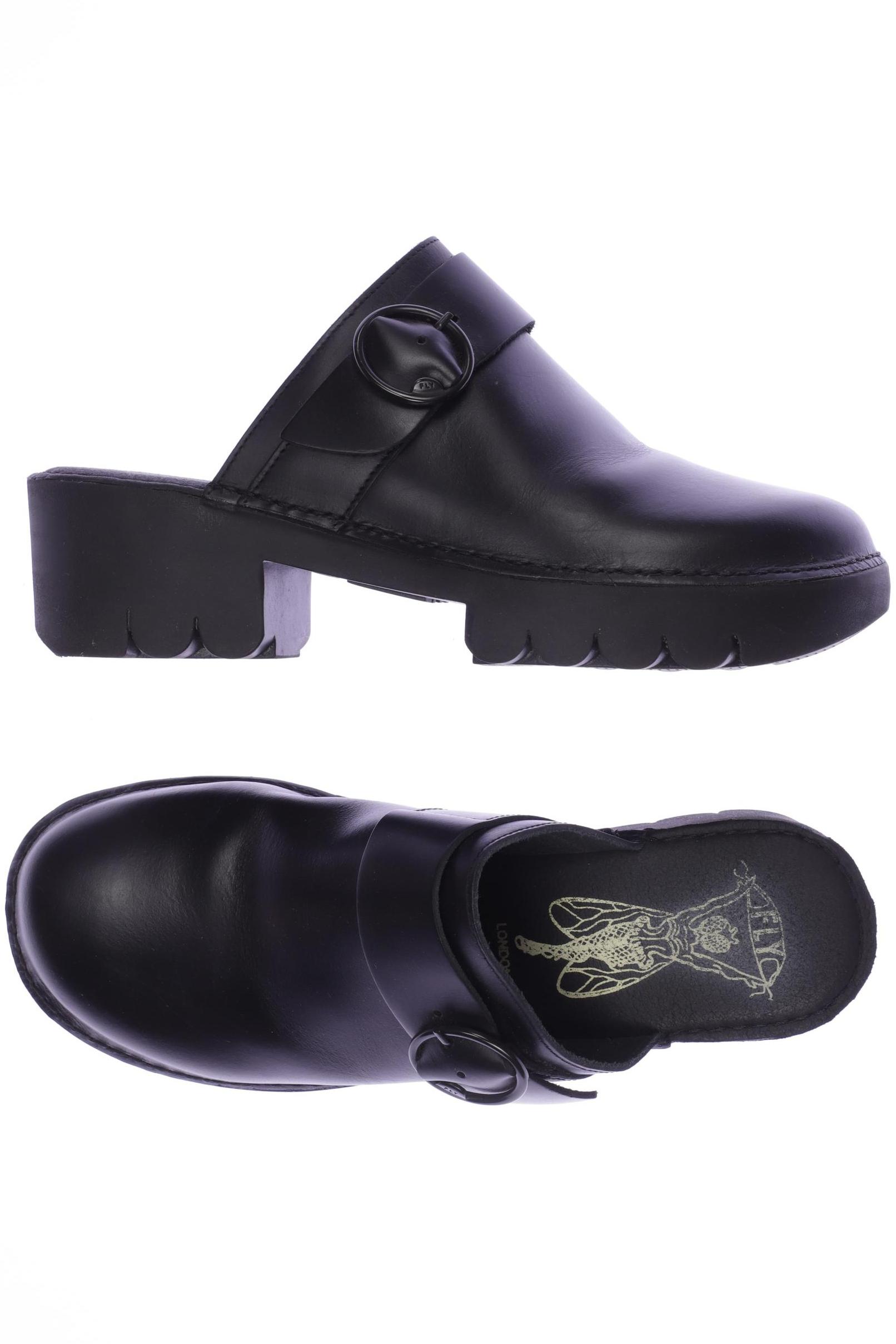 

Fly London Damen Sandale, schwarz, Gr. 39