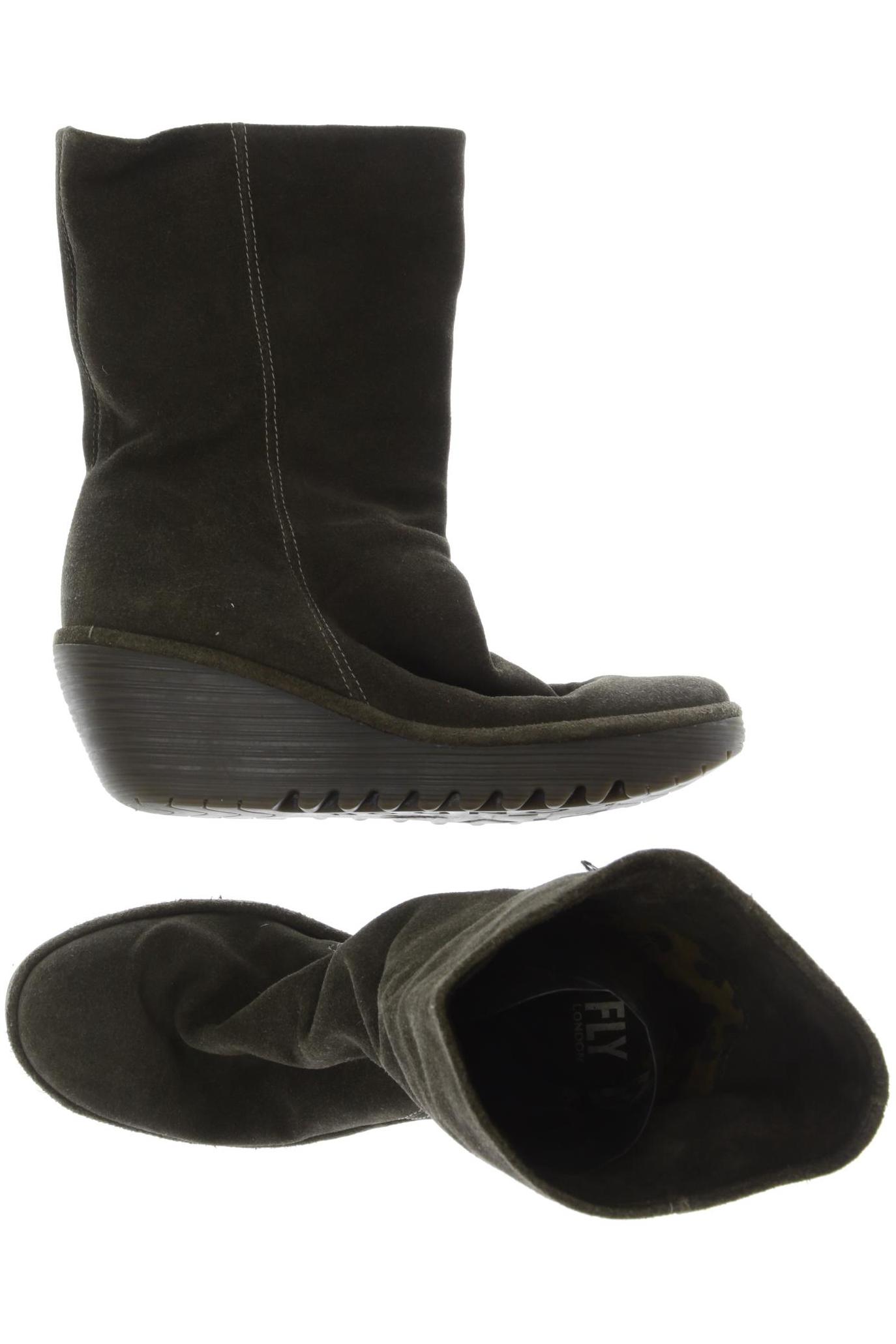 

Fly London Damen Stiefelette, grün, Gr. 40