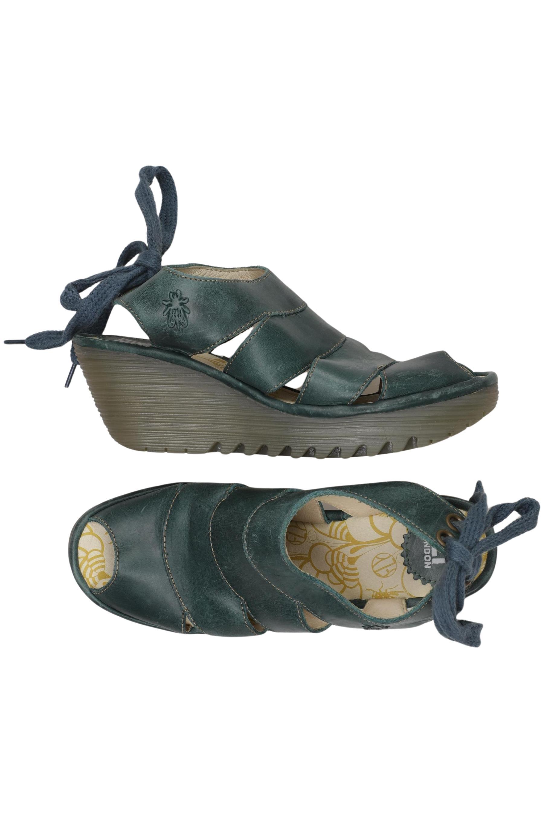 

Fly London Damen Sandale, türkis, Gr. 38