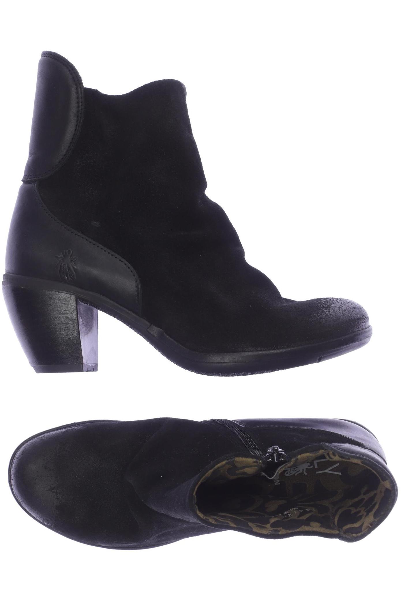 

Fly London Damen Stiefelette, schwarz, Gr. 38