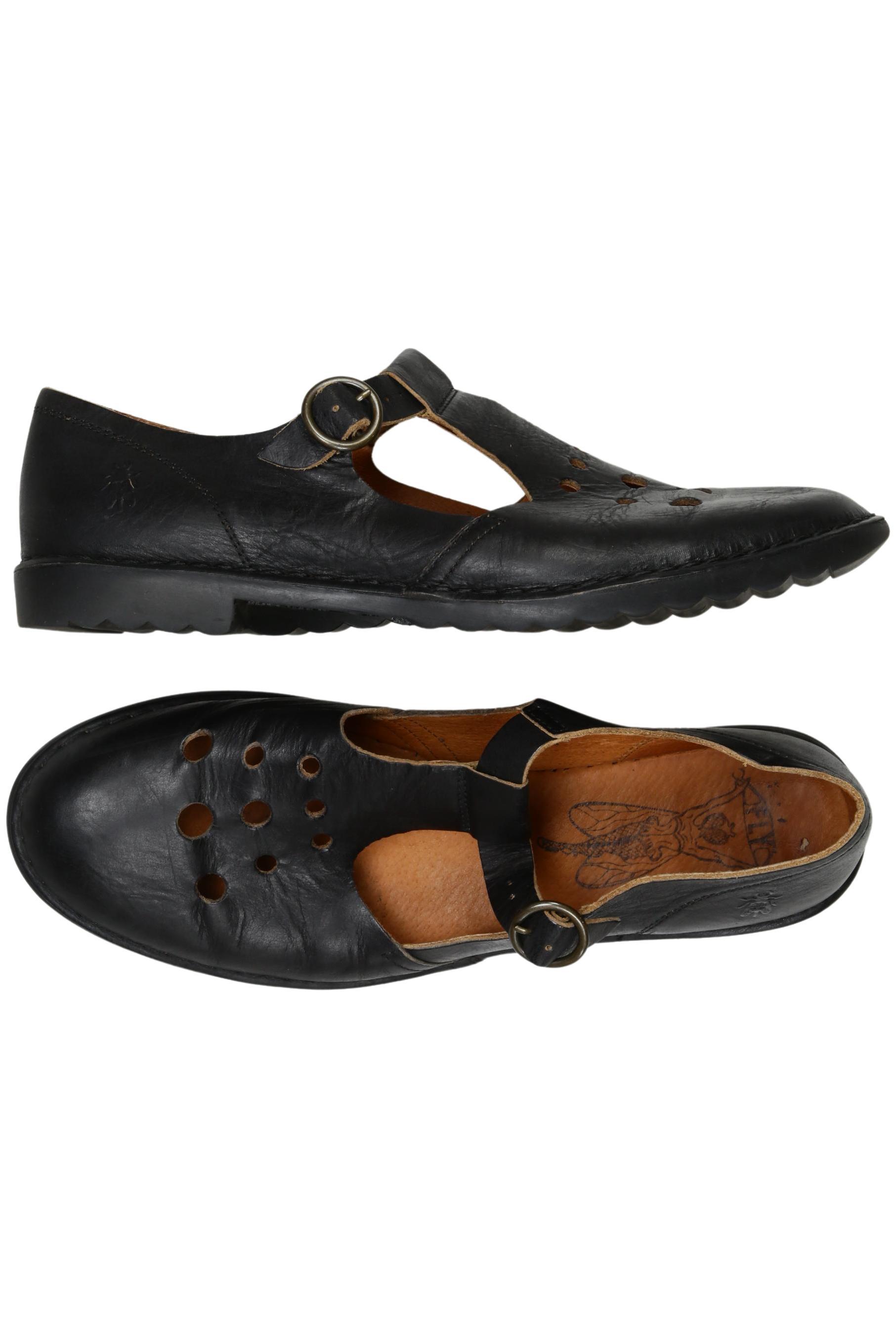 

Fly London Damen Halbschuh, schwarz, Gr. 40