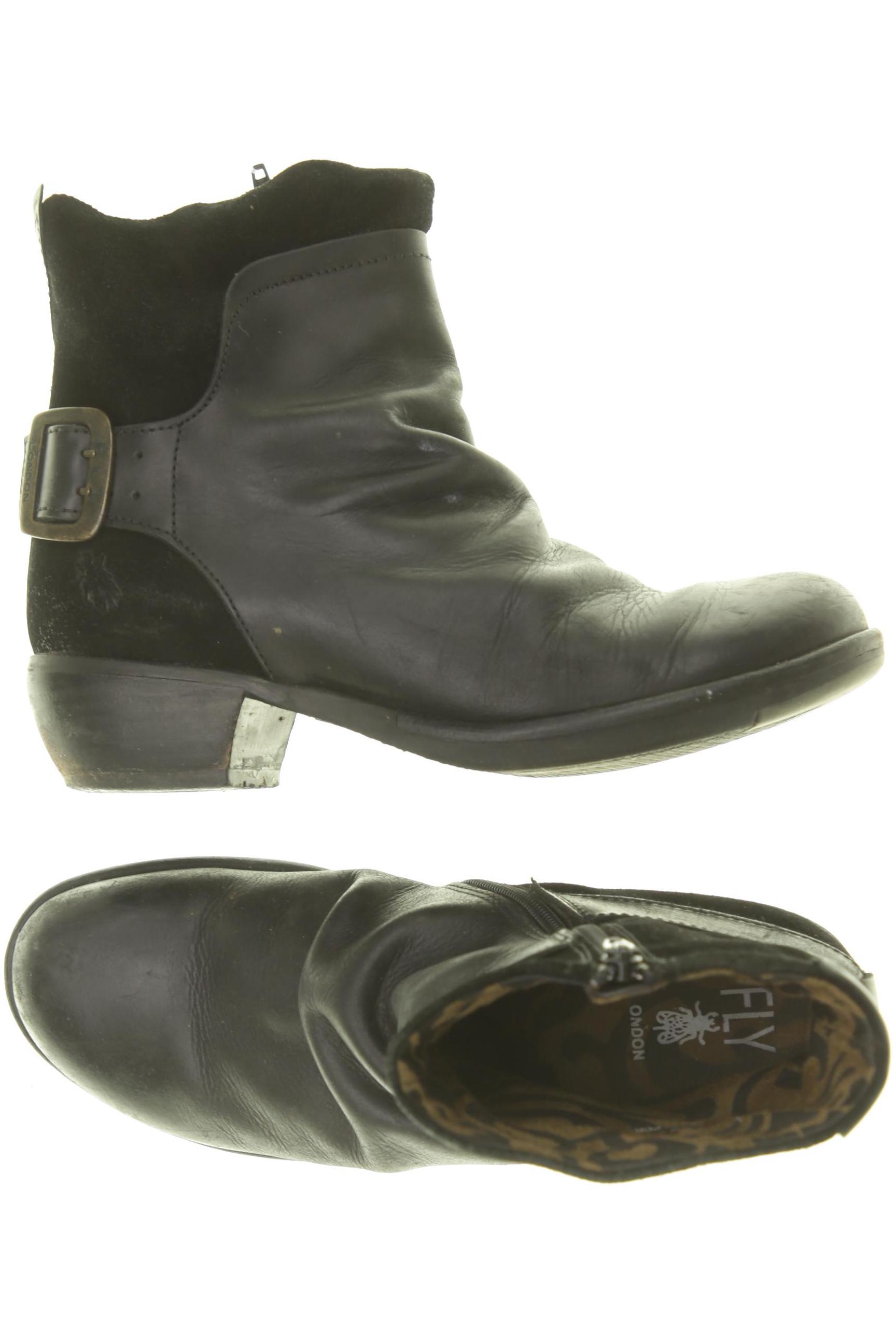 

Fly London Damen Stiefelette, schwarz, Gr. 40