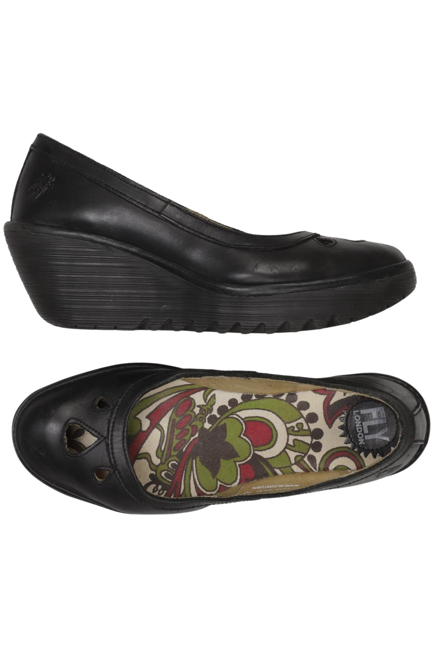 

Fly London Damen Pumps, schwarz, Gr. 40