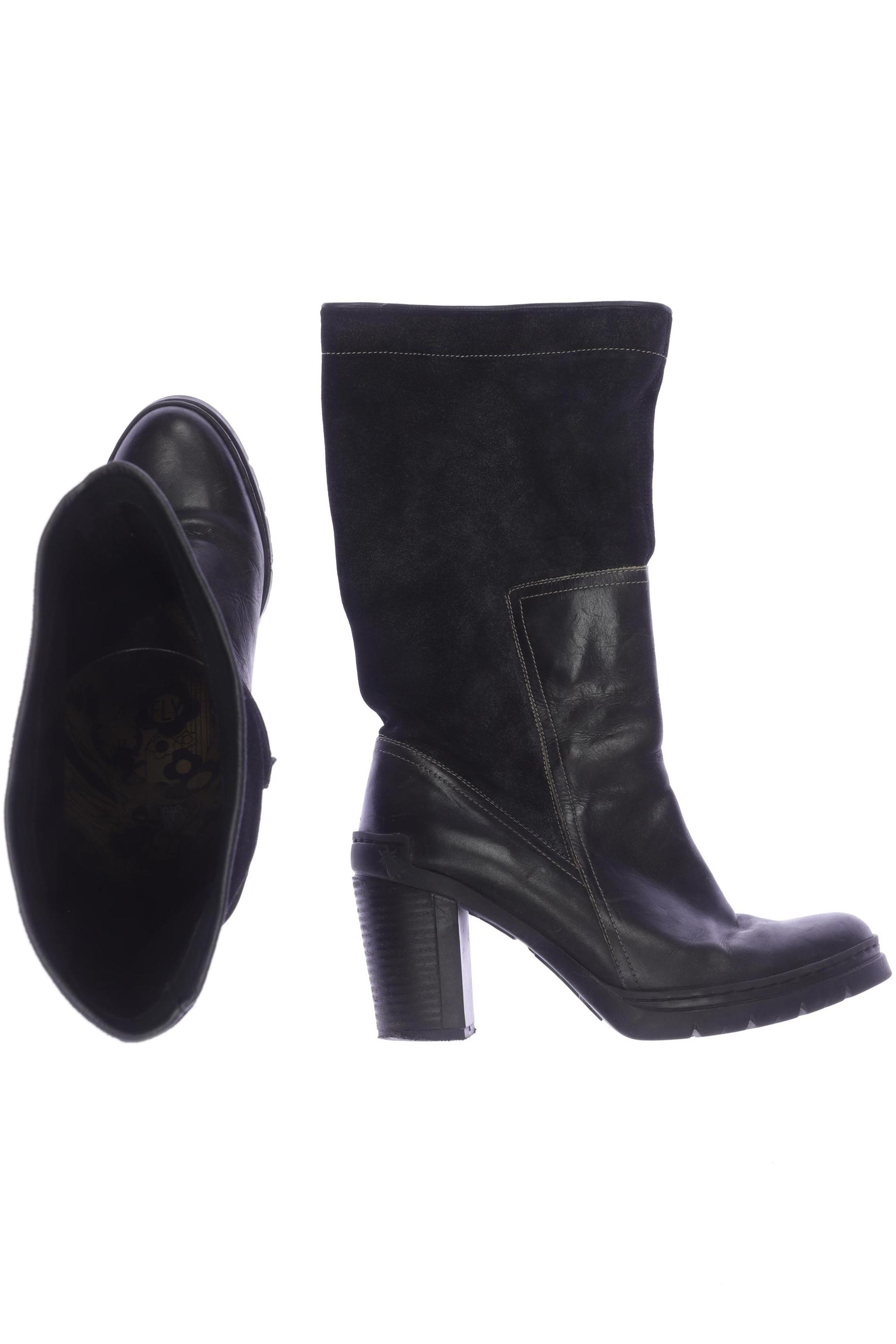 

Fly London Damen Stiefel, schwarz, Gr. 41