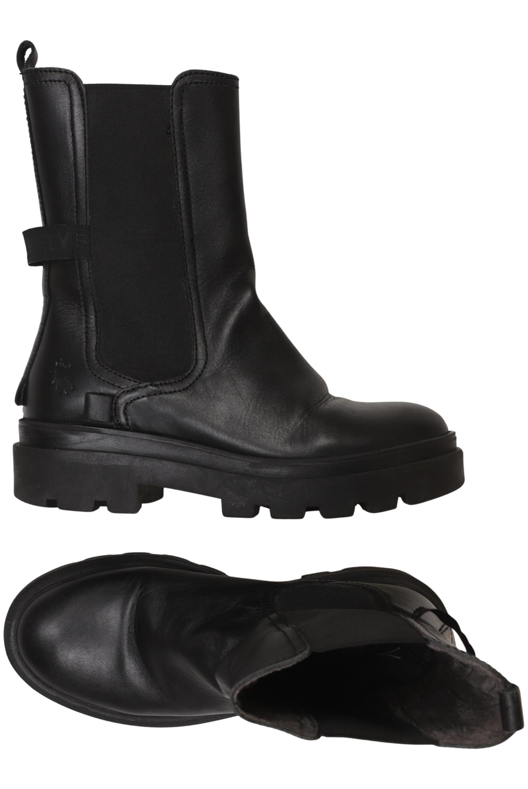 

Fly London Damen Stiefelette, schwarz, Gr. 38