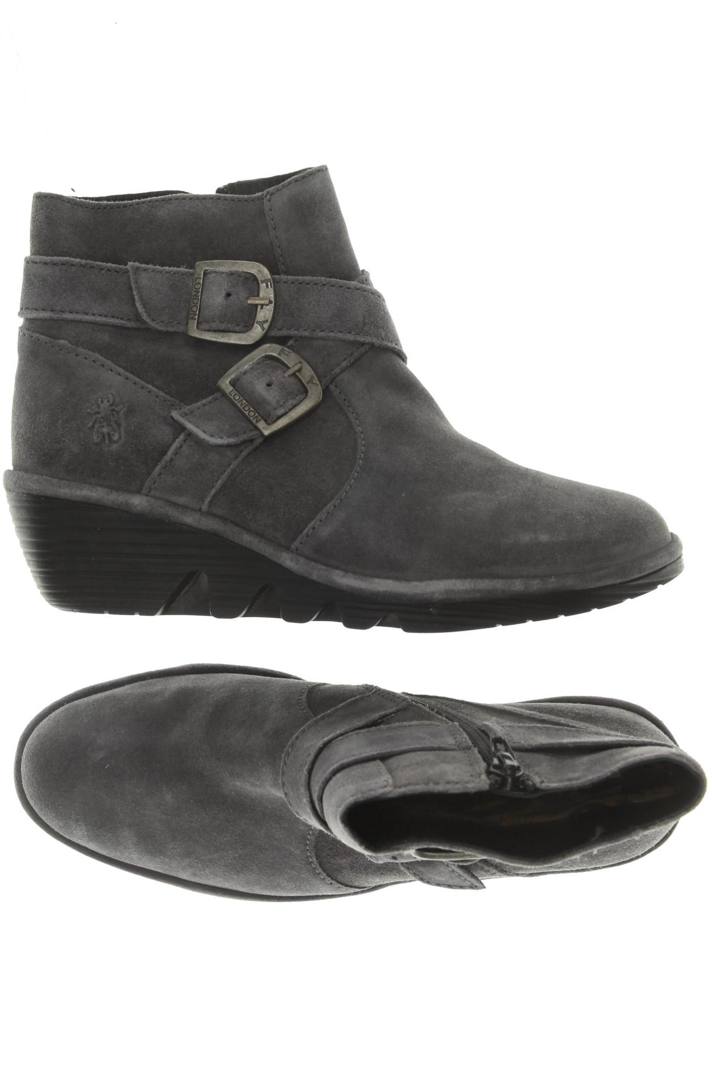 

Fly London Damen Stiefelette, grau, Gr. 37