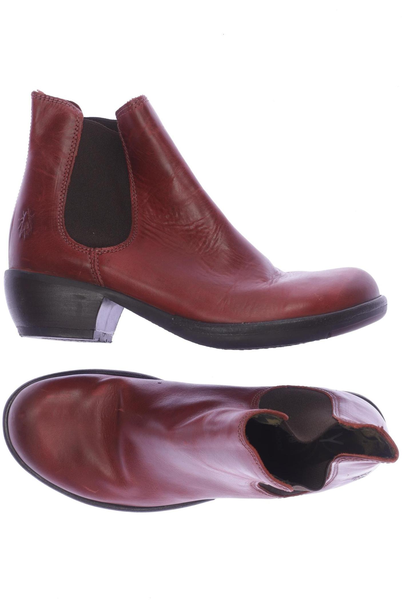 

Fly London Damen Stiefelette, rot, Gr. 38