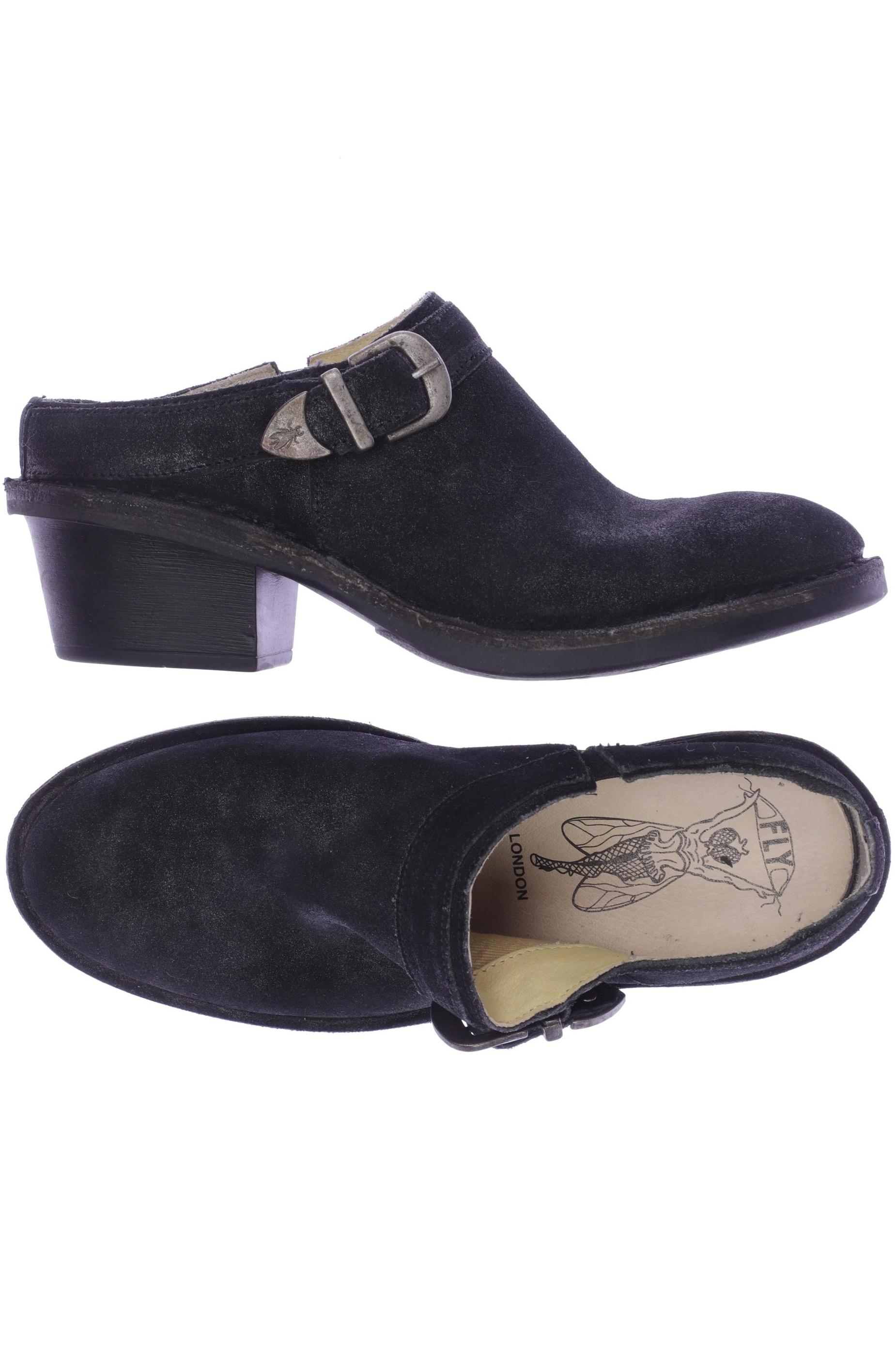 

Fly London Damen Sandale, schwarz, Gr. 39