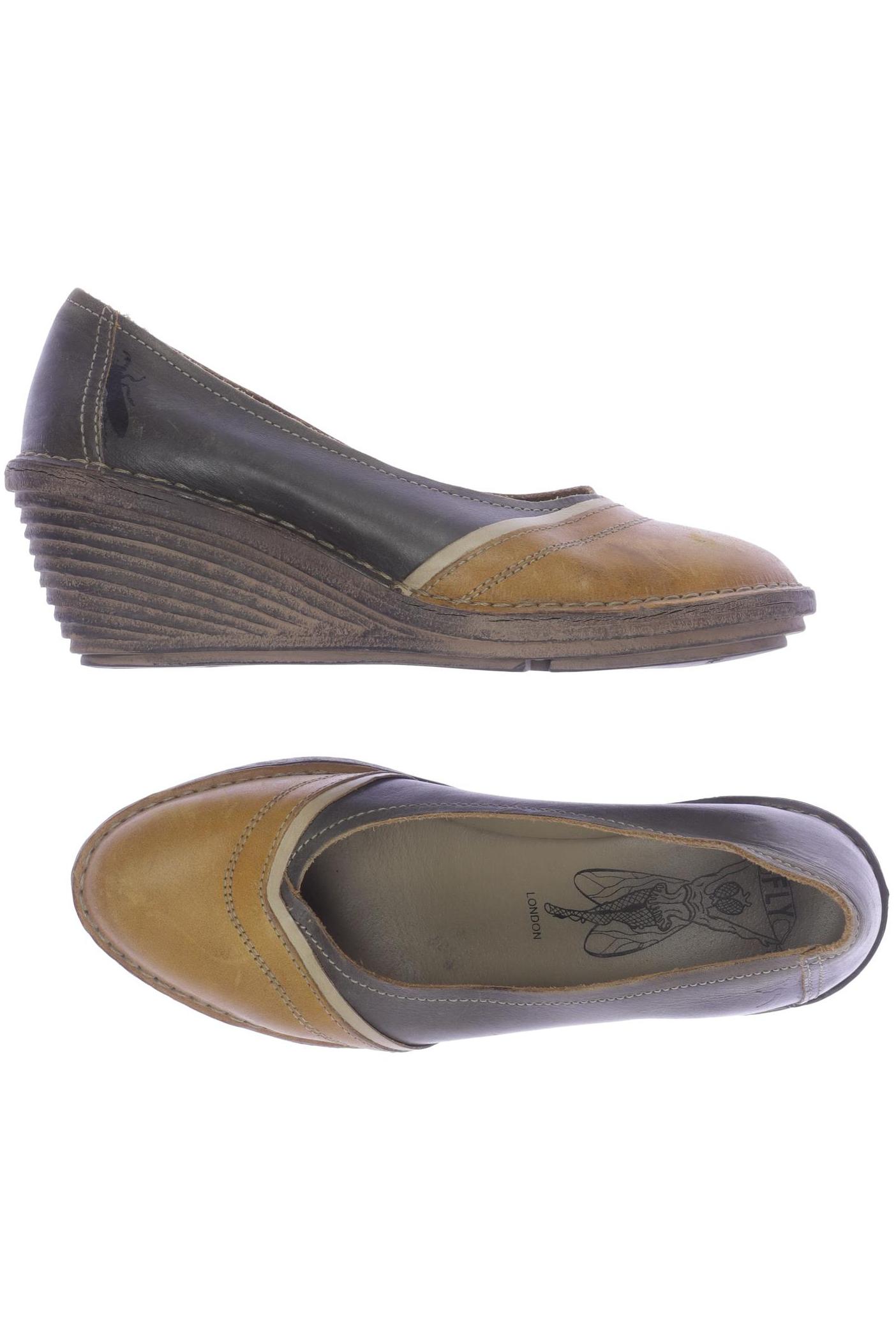 

Fly London Damen Pumps, braun, Gr. 40