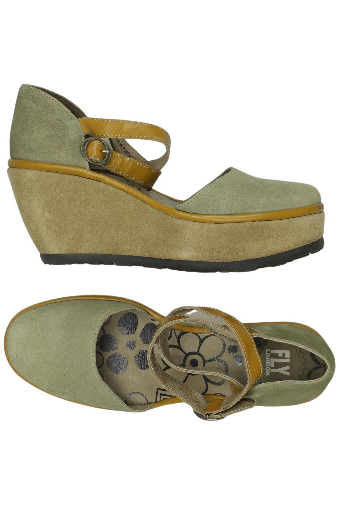 

Fly London Damen Pumps, grün, Gr. 40