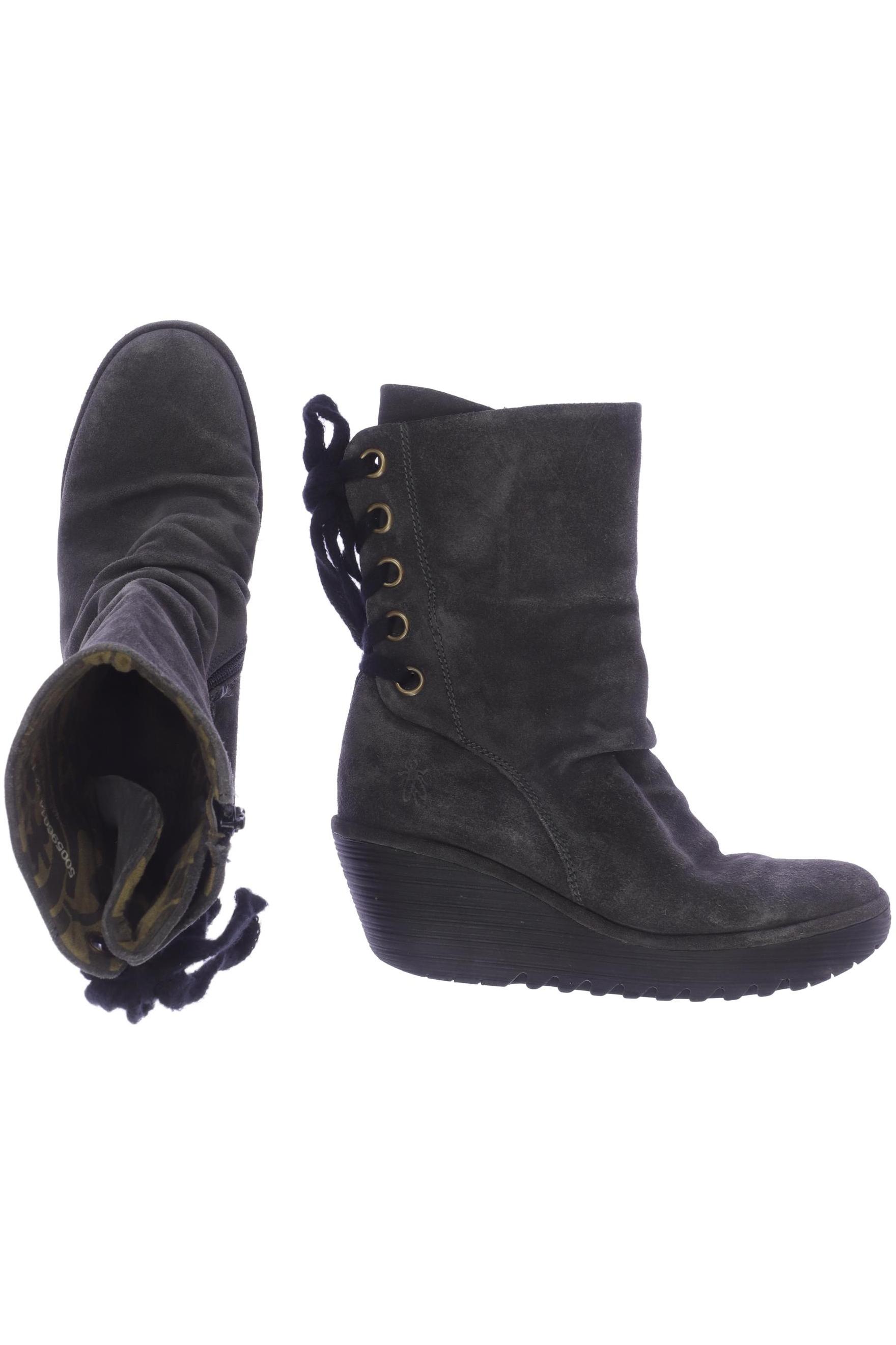 

Fly London Damen Stiefelette, grau, Gr. 38