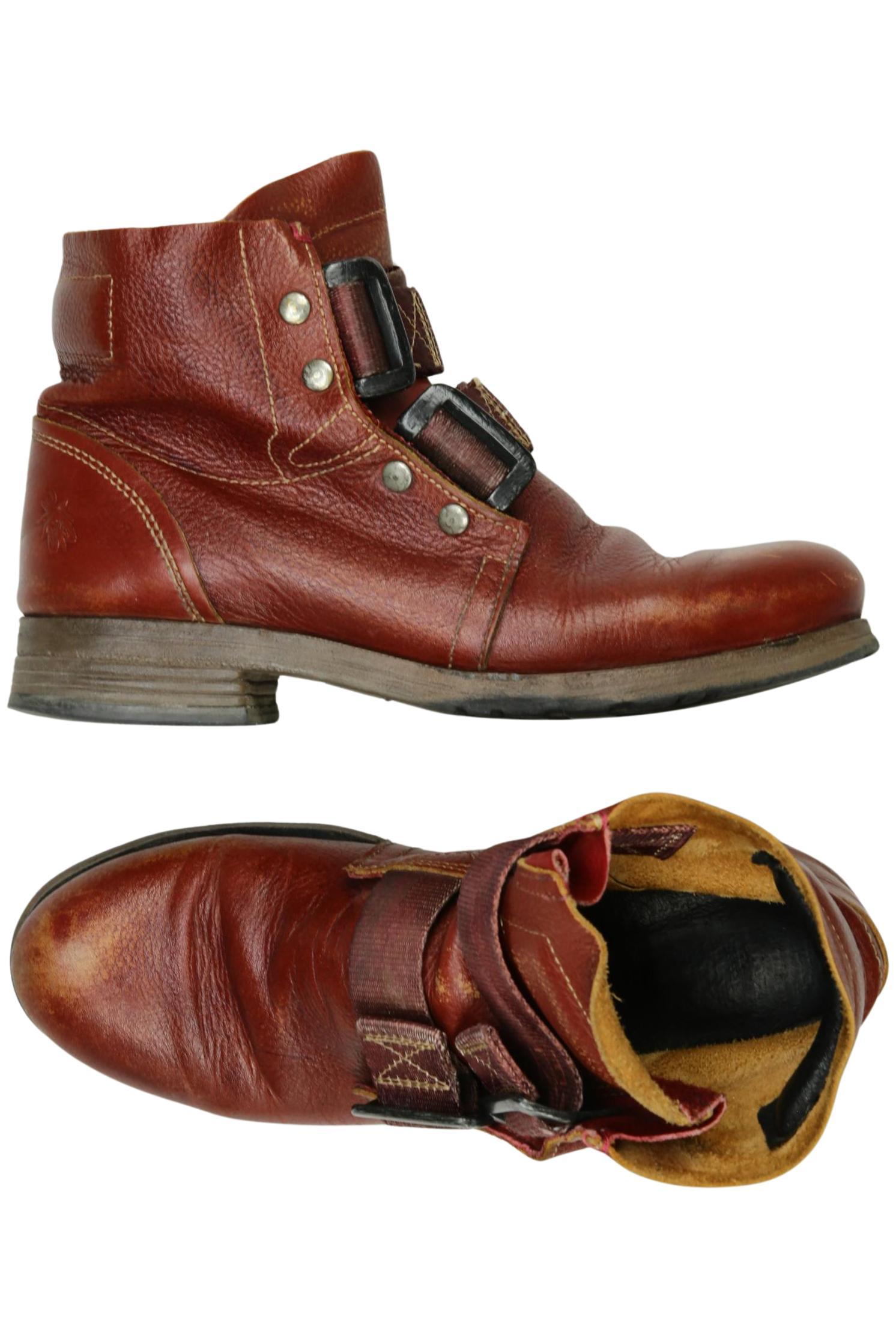 

Fly London Damen Stiefelette, rot, Gr. 38