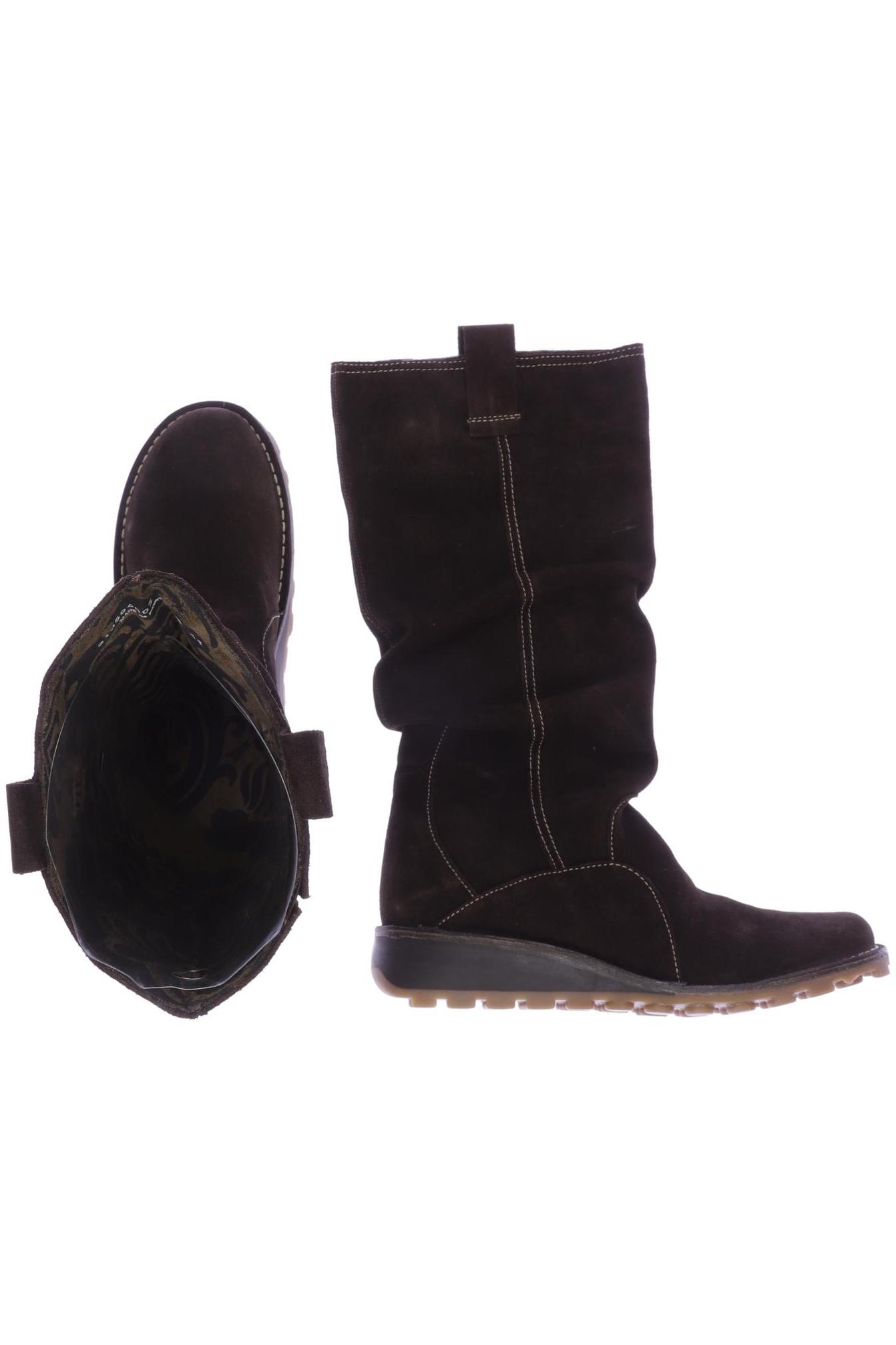 

Fly London Damen Stiefel, braun, Gr. 41