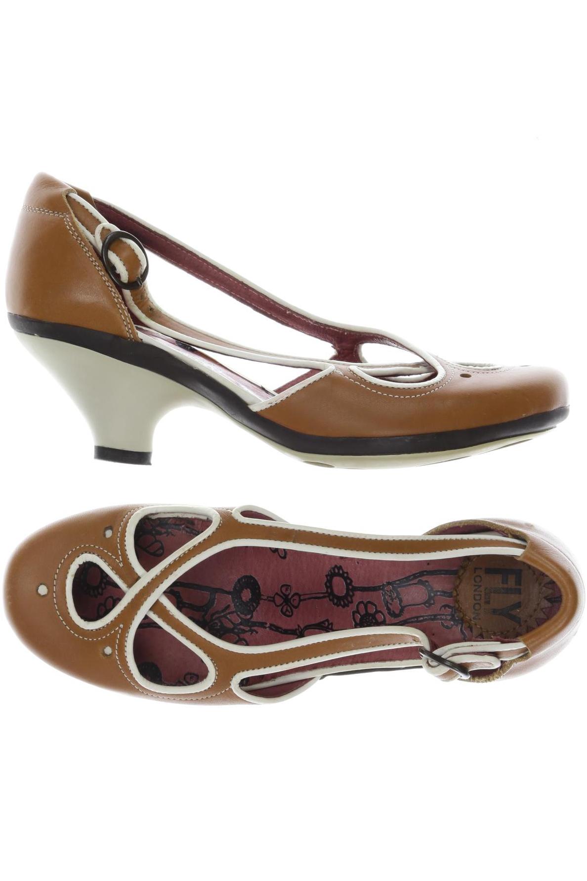 

Fly London Damen Pumps, braun, Gr. 36
