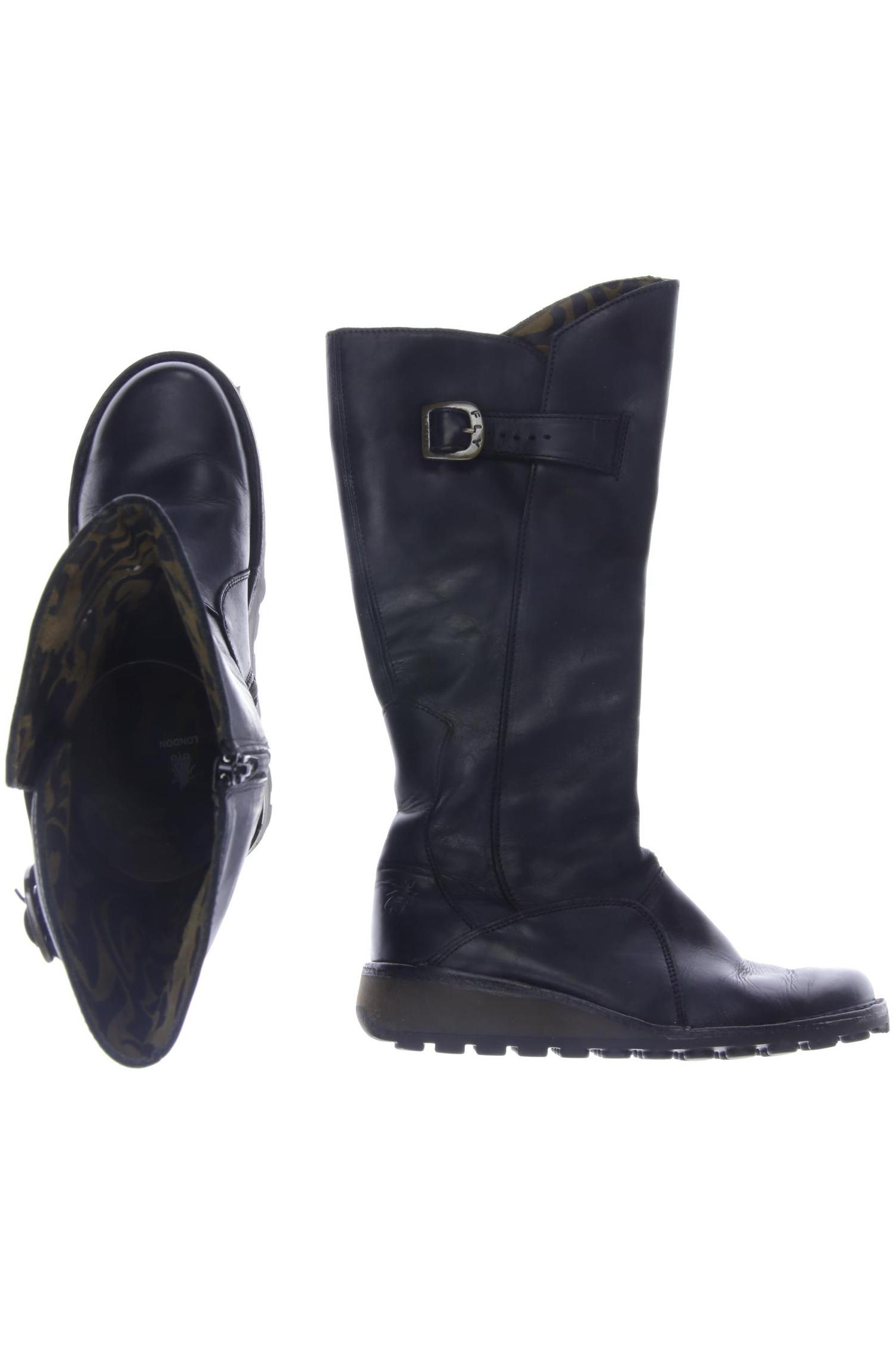 

Fly London Damen Stiefel, schwarz